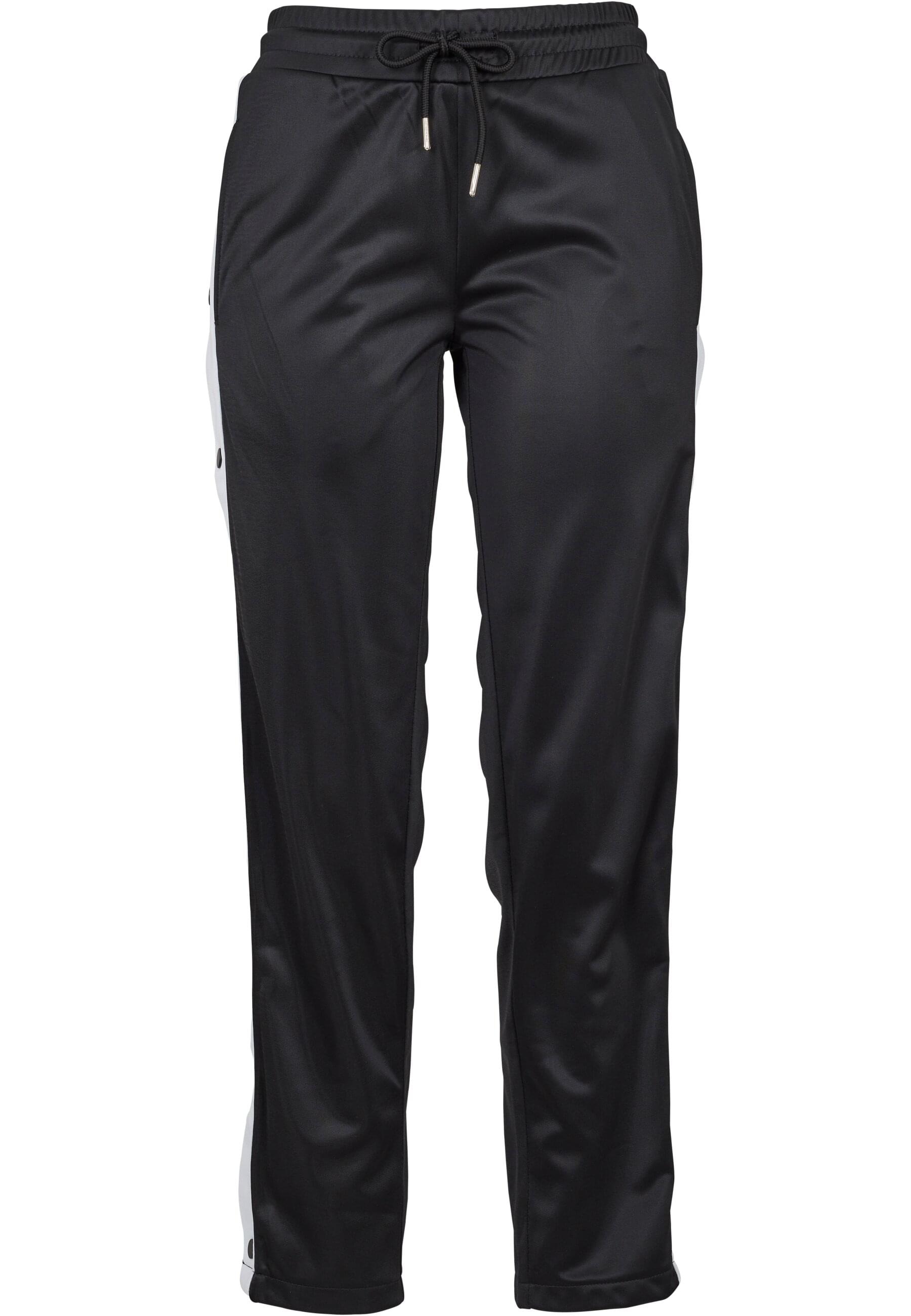 Stoffhose »Urban Classics Damen Ladies Button Up Track Pants«, (1 tlg.)