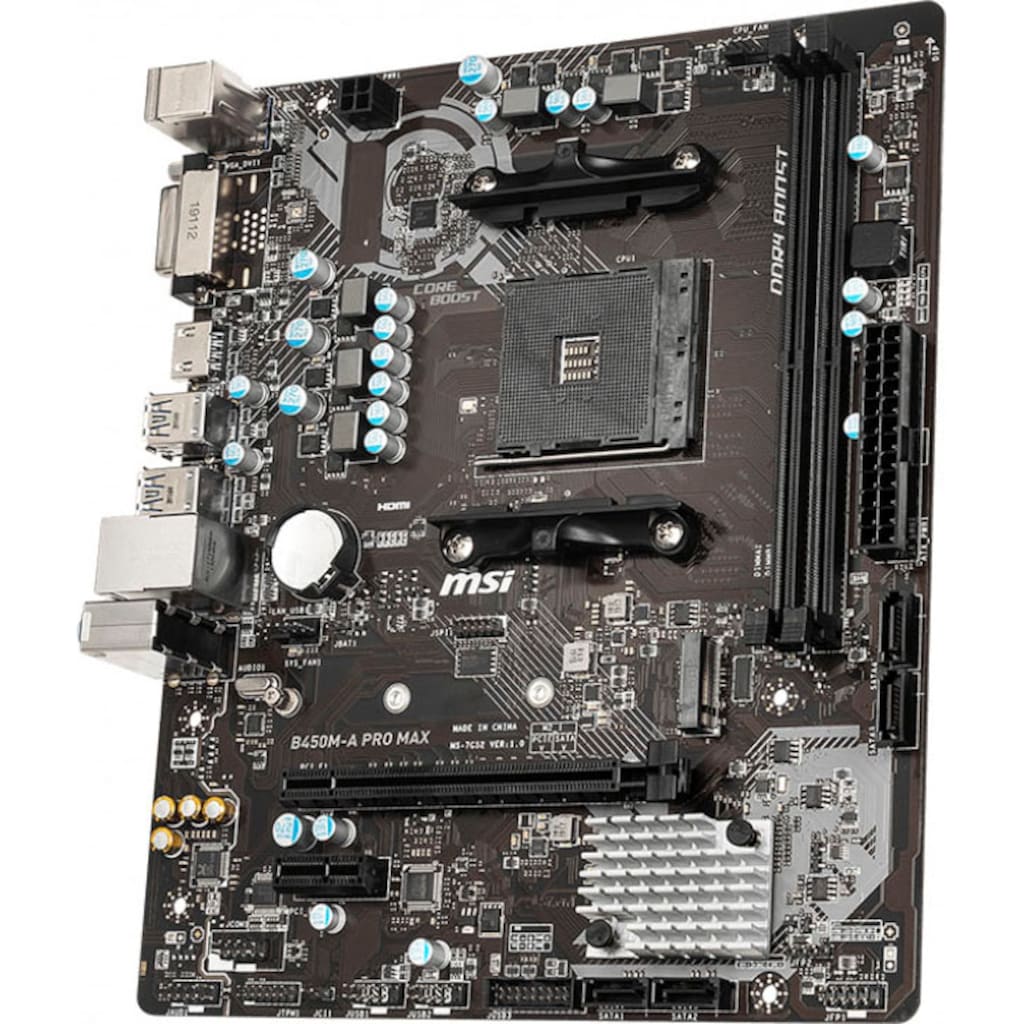 MSI Mainboard »B450M-A PRO MAX«