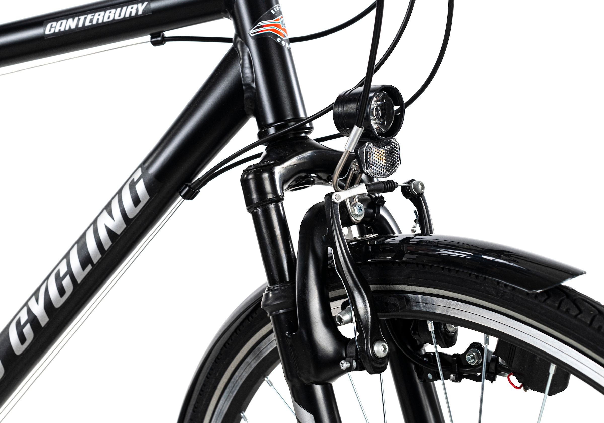 KS Cycling Trekkingrad »Canterburry«, 21 Gang, Shimano, Tourney Schaltwerk, Kettenschaltung, für Herren, Kettenschaltung