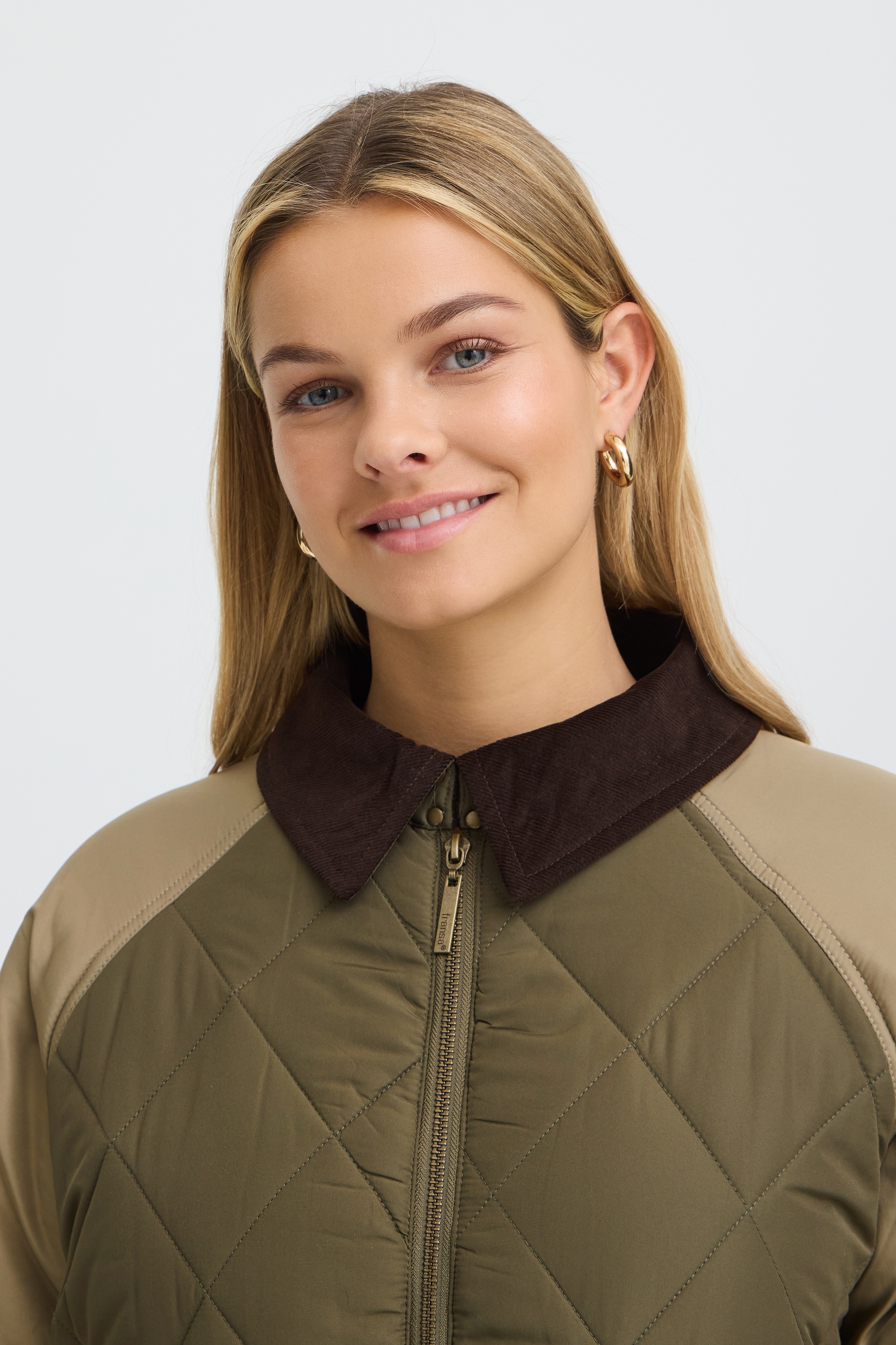 fransa Steppjacke »Damen Gefütterte Jacke FRADELINE«