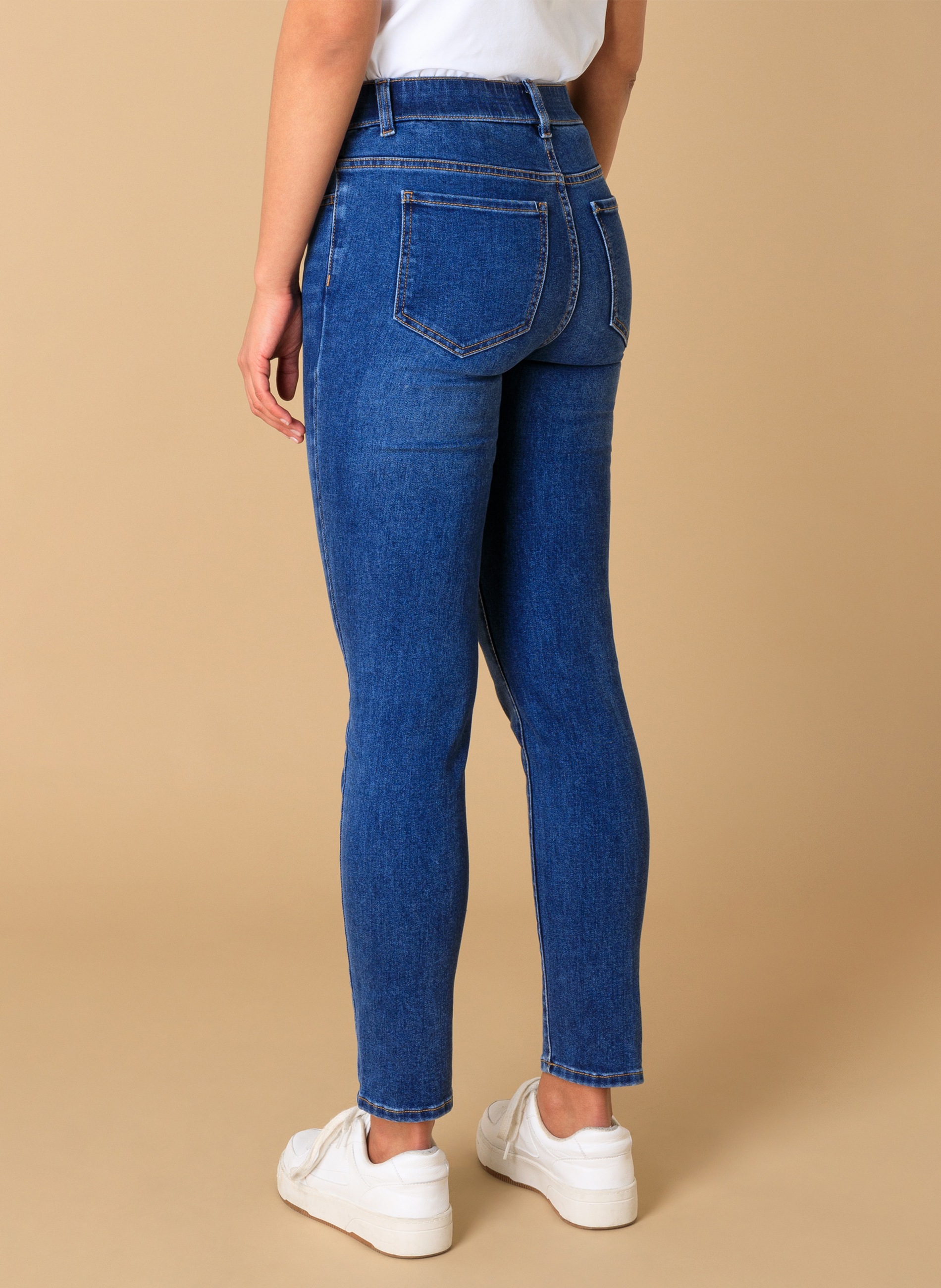 Base Level Anabel Jeggings Mid Blue 44 3