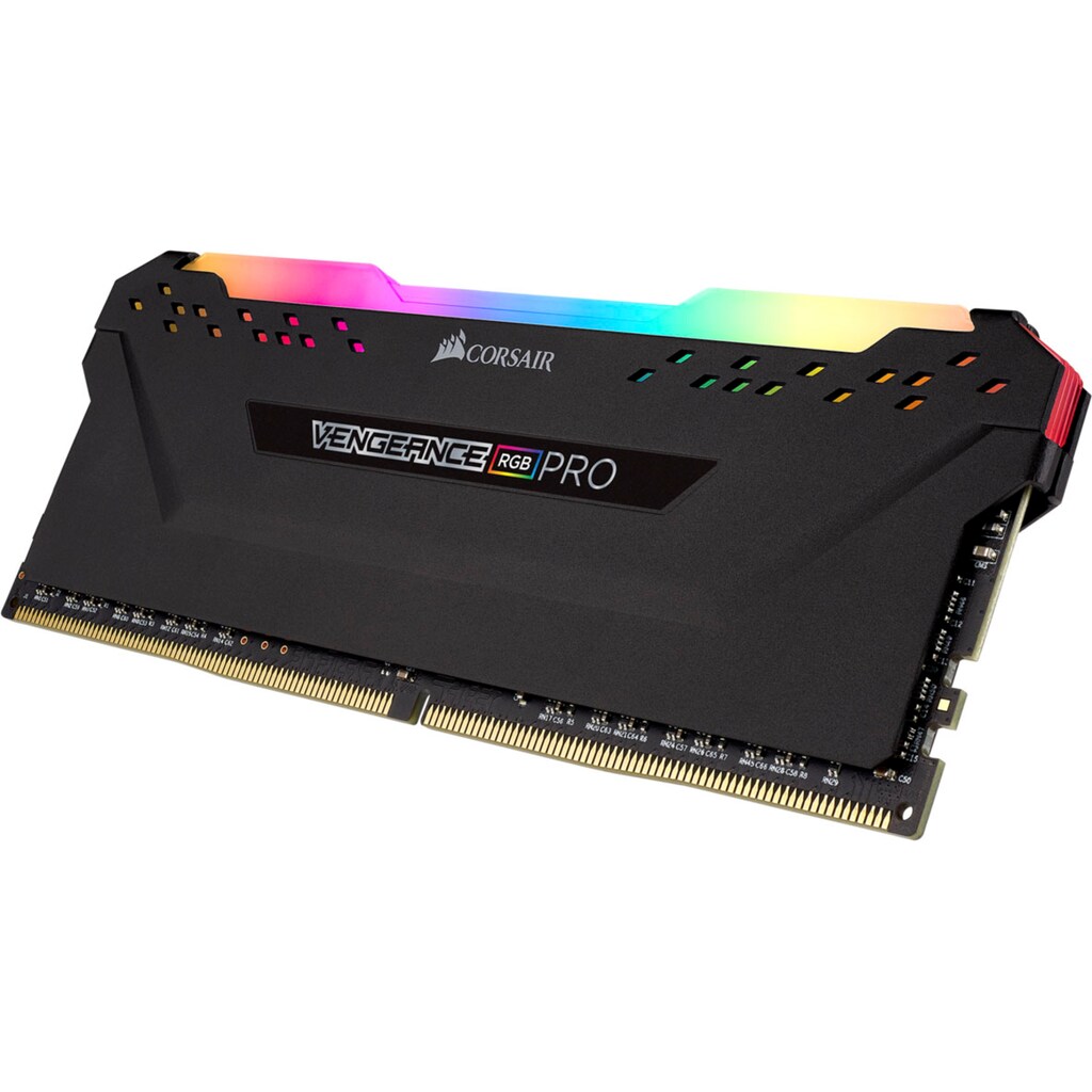 Corsair PC-Arbeitsspeicher »VENGEANCE® RGB PRO 32 GB (4 x 8 GB) DDR4 DRAM 3.200 MHz C16«