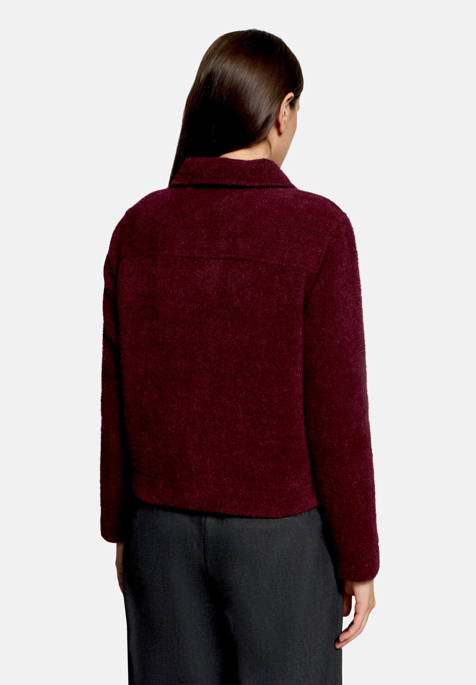 Betty&Co Canvasjacke »Damen mit Kragen«