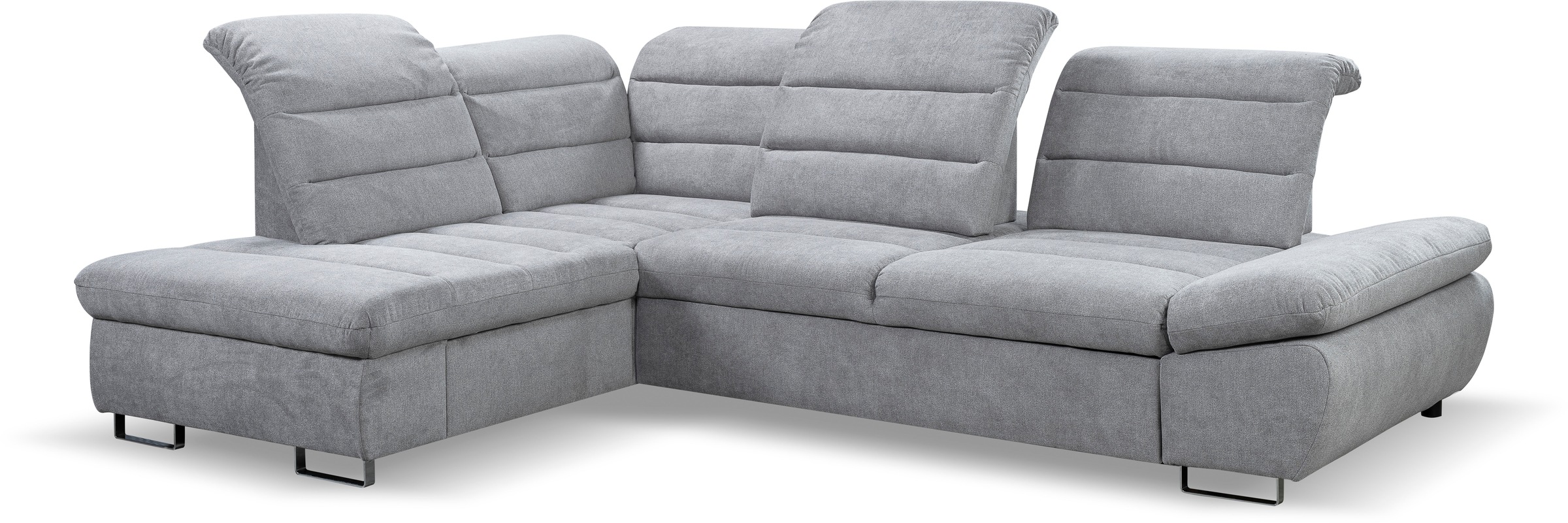 WERK2 Ecksofa "Roma L-Form", Sofa mit Schlaffunktion, Sitztiefenverstellung günstig online kaufen