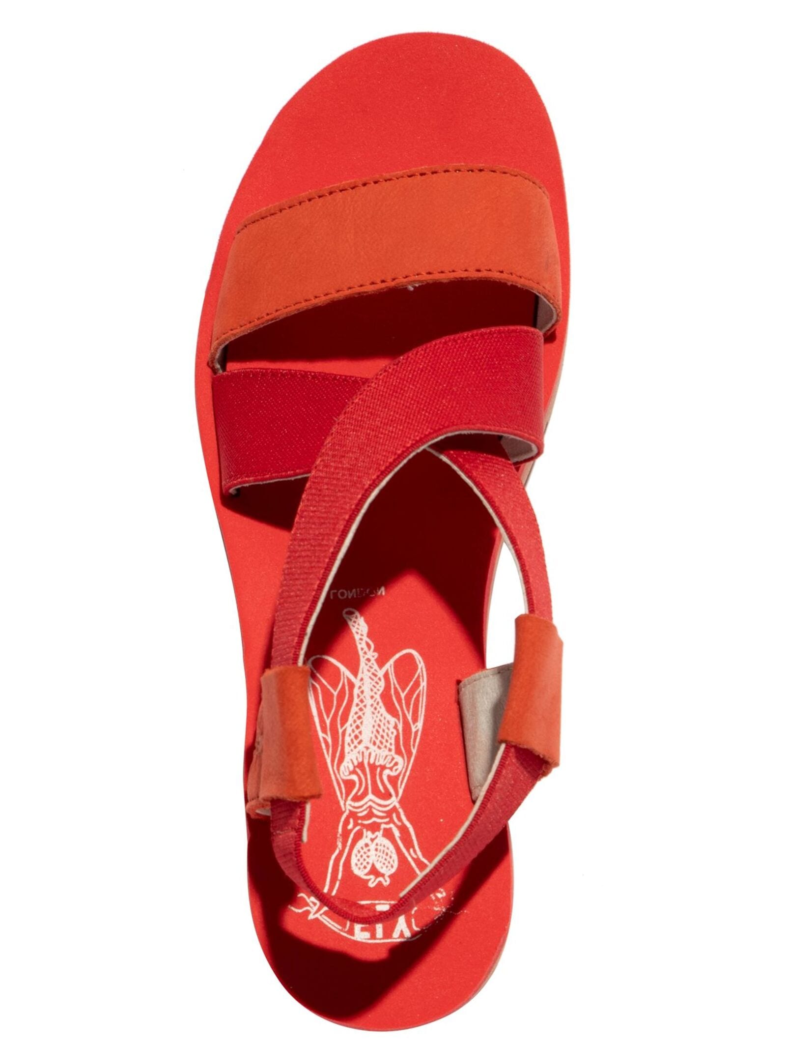 Fly London Keilsandalette »Fly London Sandalen Leder/Textil«