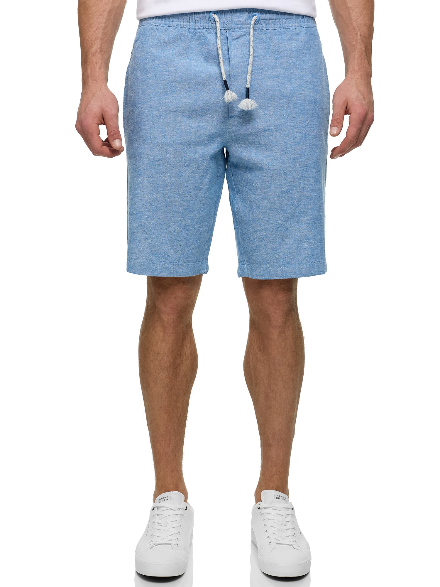 Indicode Leinenhose »INLeoni Shorts«
