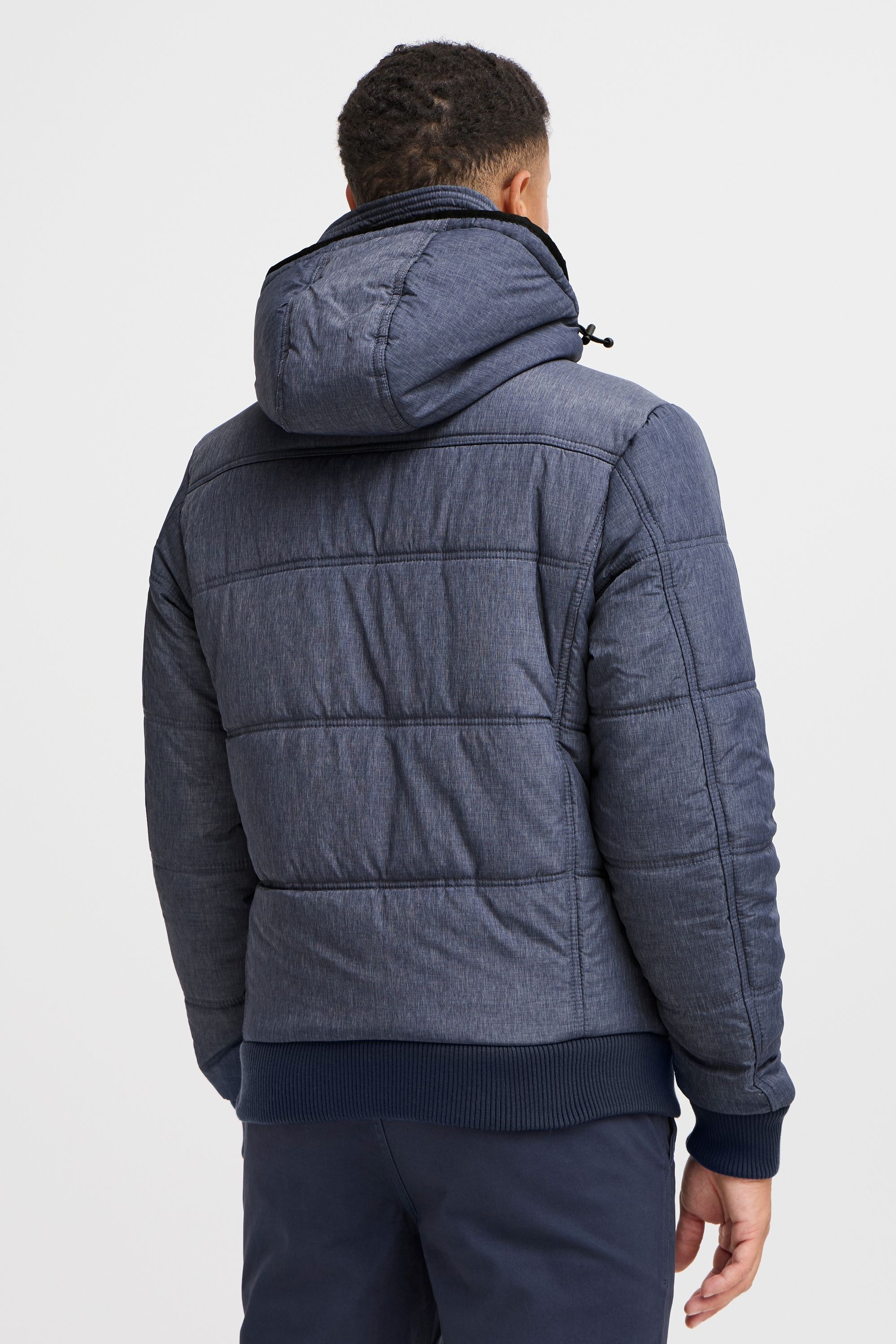 Winterjacke BLEND "Winterjacke BHBoris", Herren, Gr. S, blau (navy), Obermaterial: 65% Nylon NY. 35% Polyester PES., Jacken Winterjacke 6