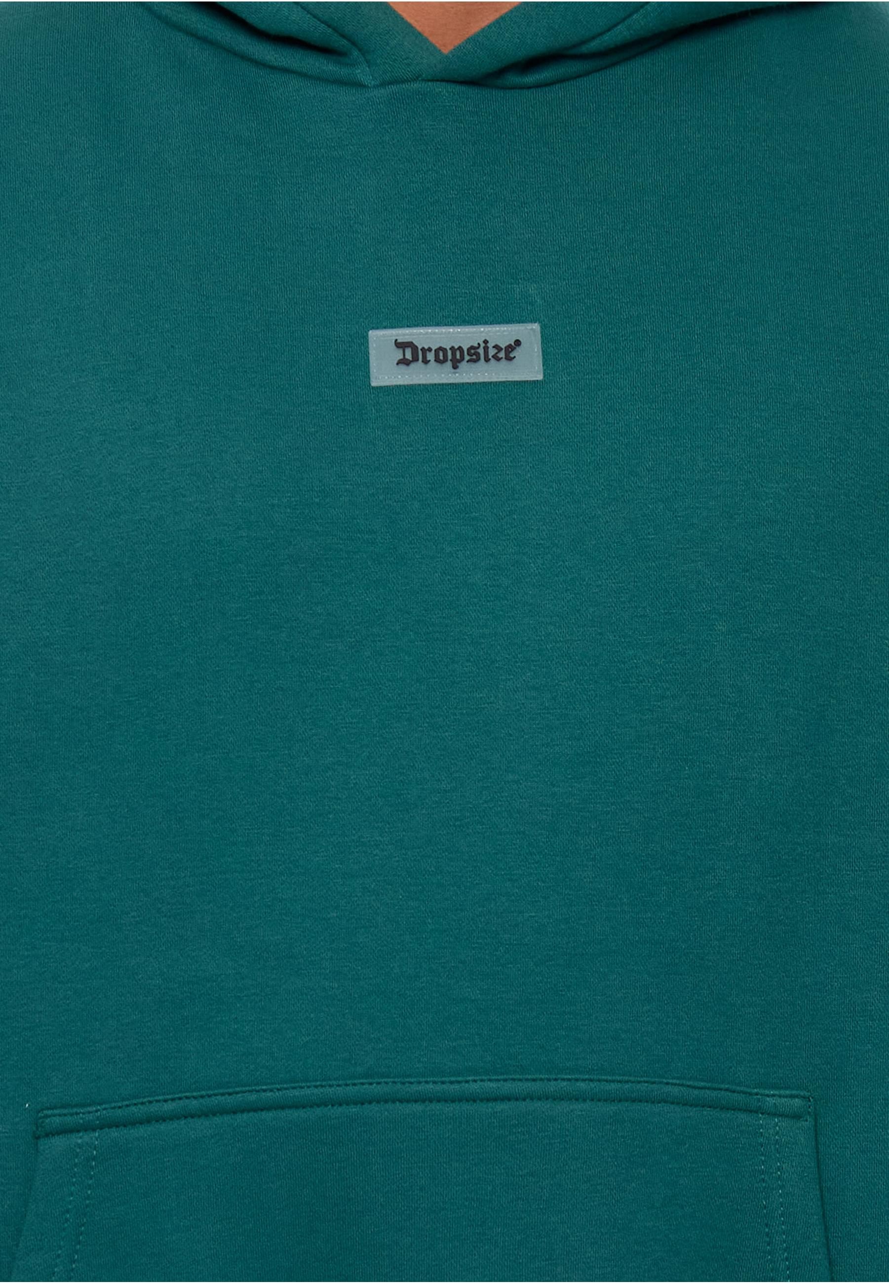 Dropsize Kapuzensweatshirt »Dropsize HEAVY OVERSIZE MIDDLE RUBBER PATCH HOODIE«, (1 tlg.)