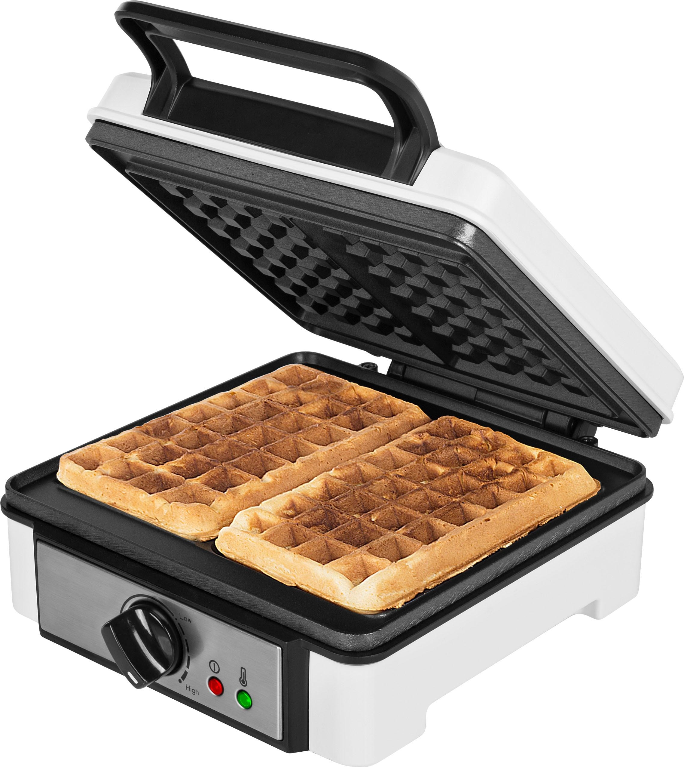 PRINCESS Waffeleisen »132397«, 1200 W, mit Antihaftbeschichtung/ 2 Belgische Waffeln gleichzeitig