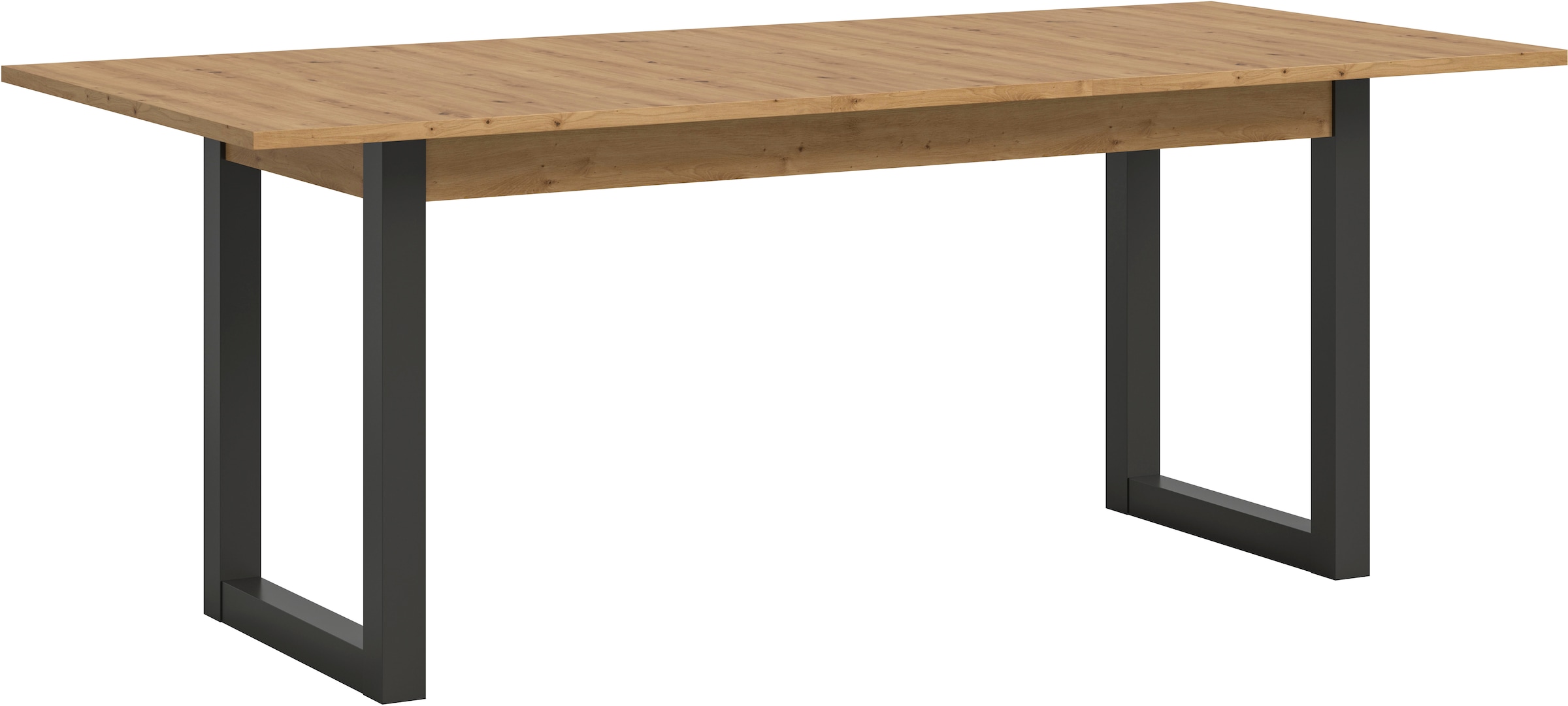INOSIGN Esstisch »Rail, ausziehbar 150 -190 cm, inklusive 40 cm Einlegeplatte«, Kufengestell, Küchentisch, Esszimmer, Küche