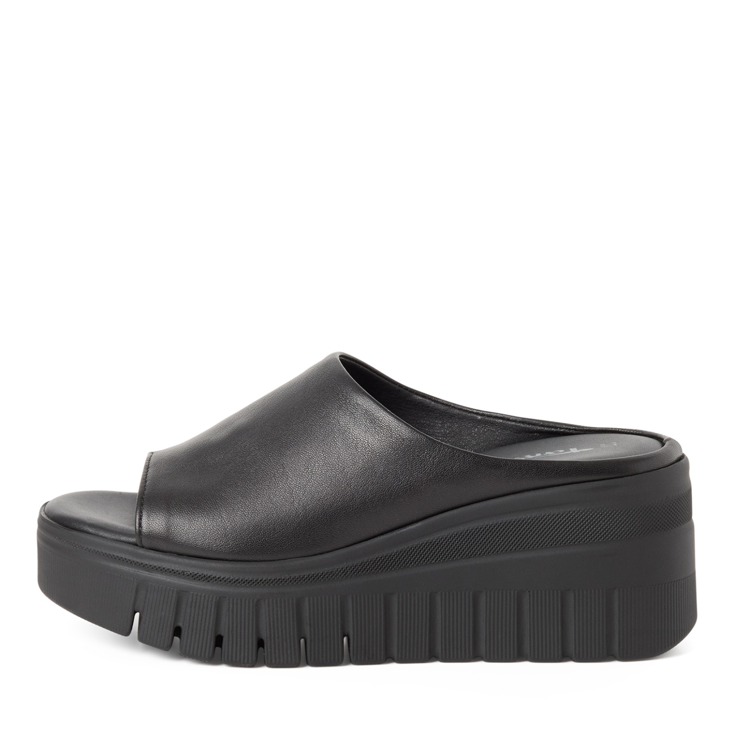 Tamaris Pantolette  Keilabsatz, Sommerschuh, Schupfschuh mit markantem Plateau