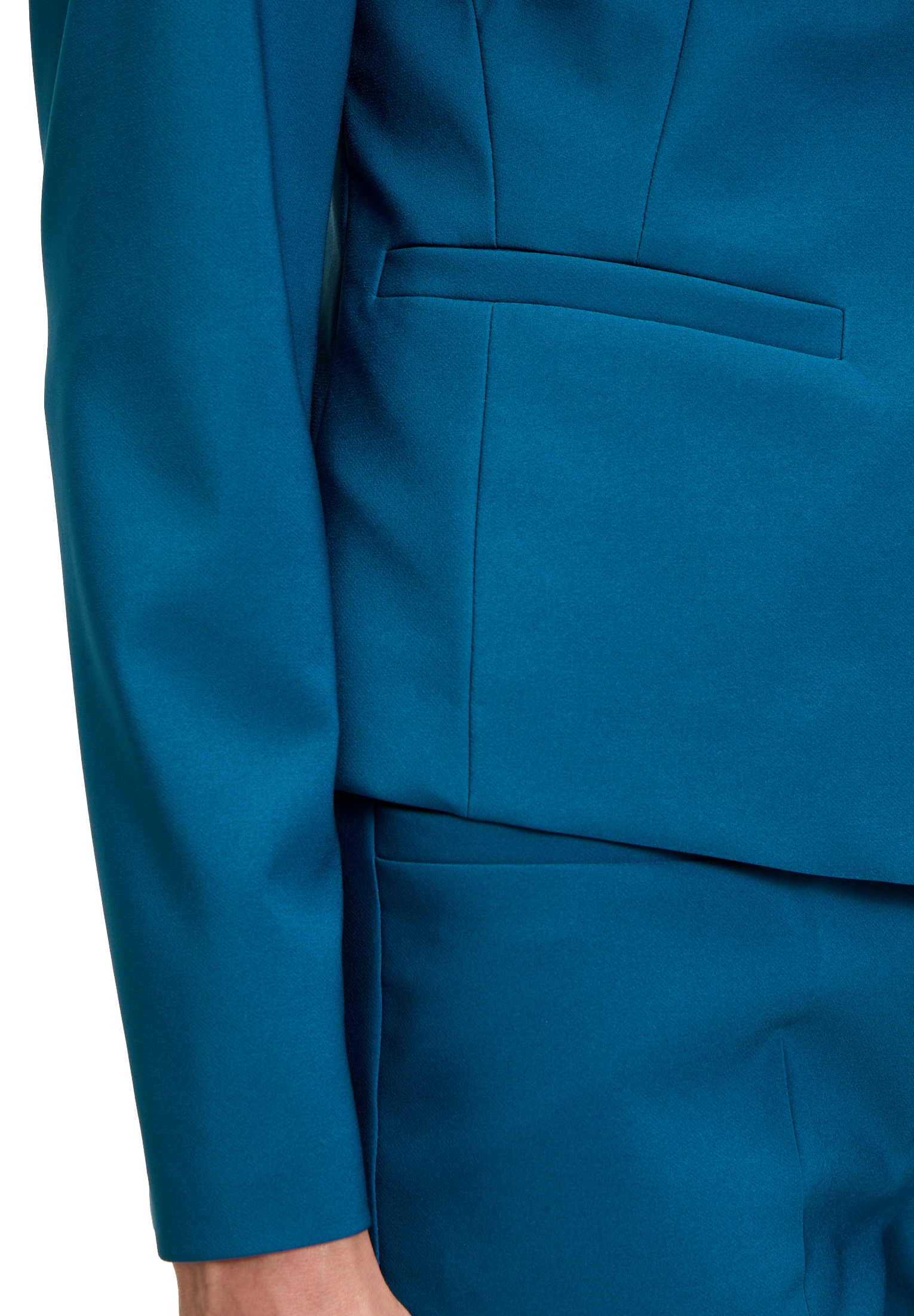 Betty Barclay Kurzblazer »Betty Barclay Damen Kurzblazer langarm«, Material