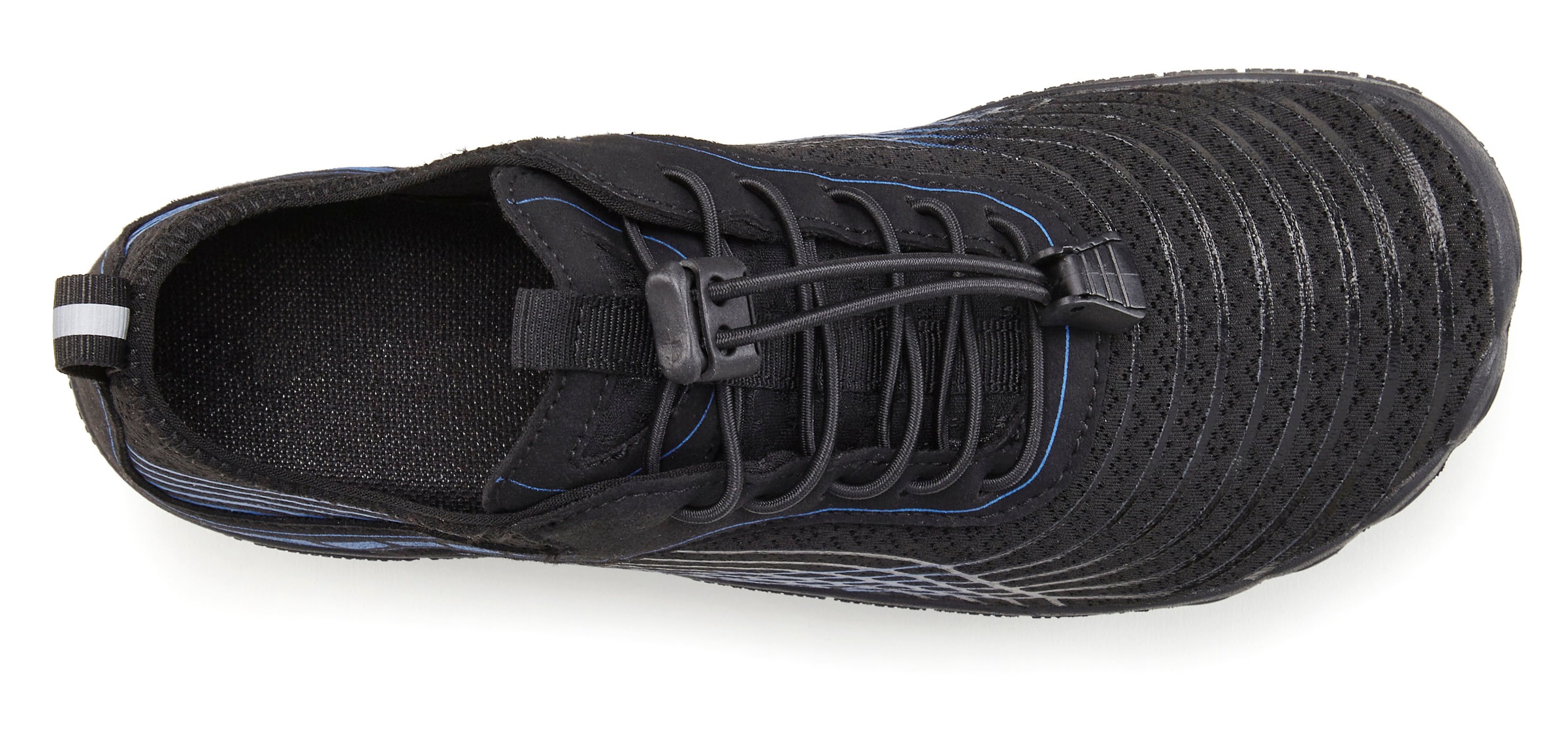 Sneaker VIVANCE "Slip-On-Sneaker", Damen, Gr. 40, schwarz (schwarz, royalblau), Obermaterial: 100% Textilmaterial. Decksohle: 100% Textilmaterial. Futter: 100% Textilmaterial. Laufsohle: 100% Synthetik, mehrfarbig, Basic, Schuhe Sneaker, mit flexibler Soh 3