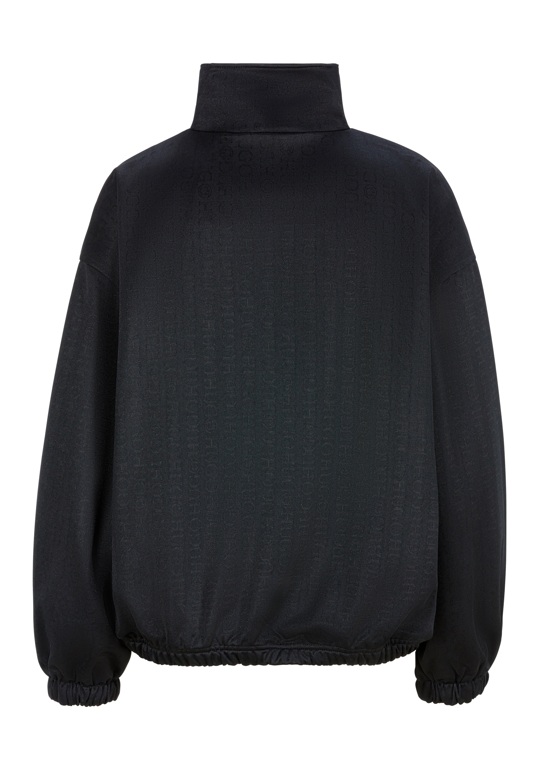 HUGO Blue Outdoorjacke »Dicole« mit tonalem Jaquard Monogramm