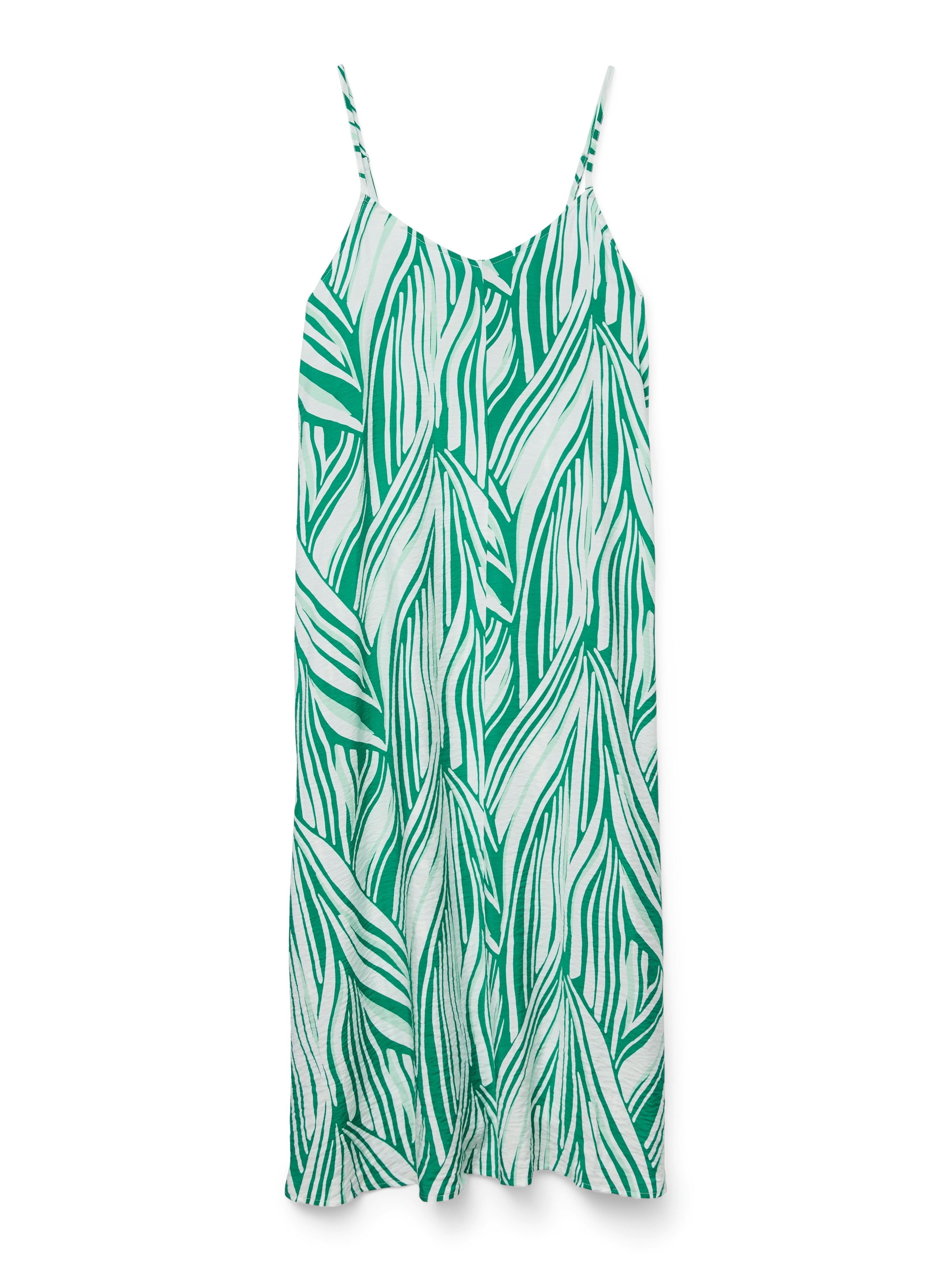 Vero Moda Spaghettikleid "VMJOSIE CALF SINGLET DRESS WVN GA NOOS", Sommerkl günstig online kaufen