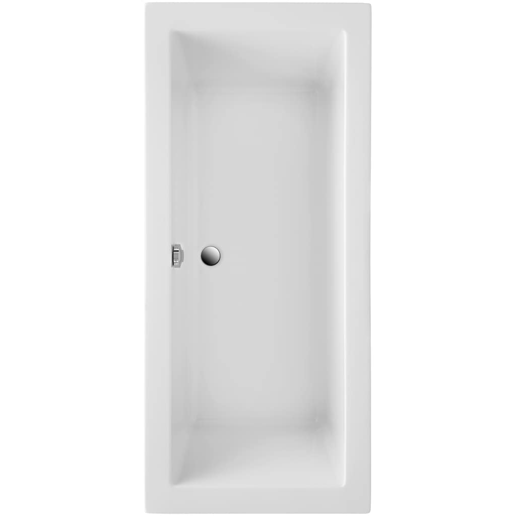 OTTOFOND Badewanne »Cubic«, (Komplett-Set, 3 tlg.)