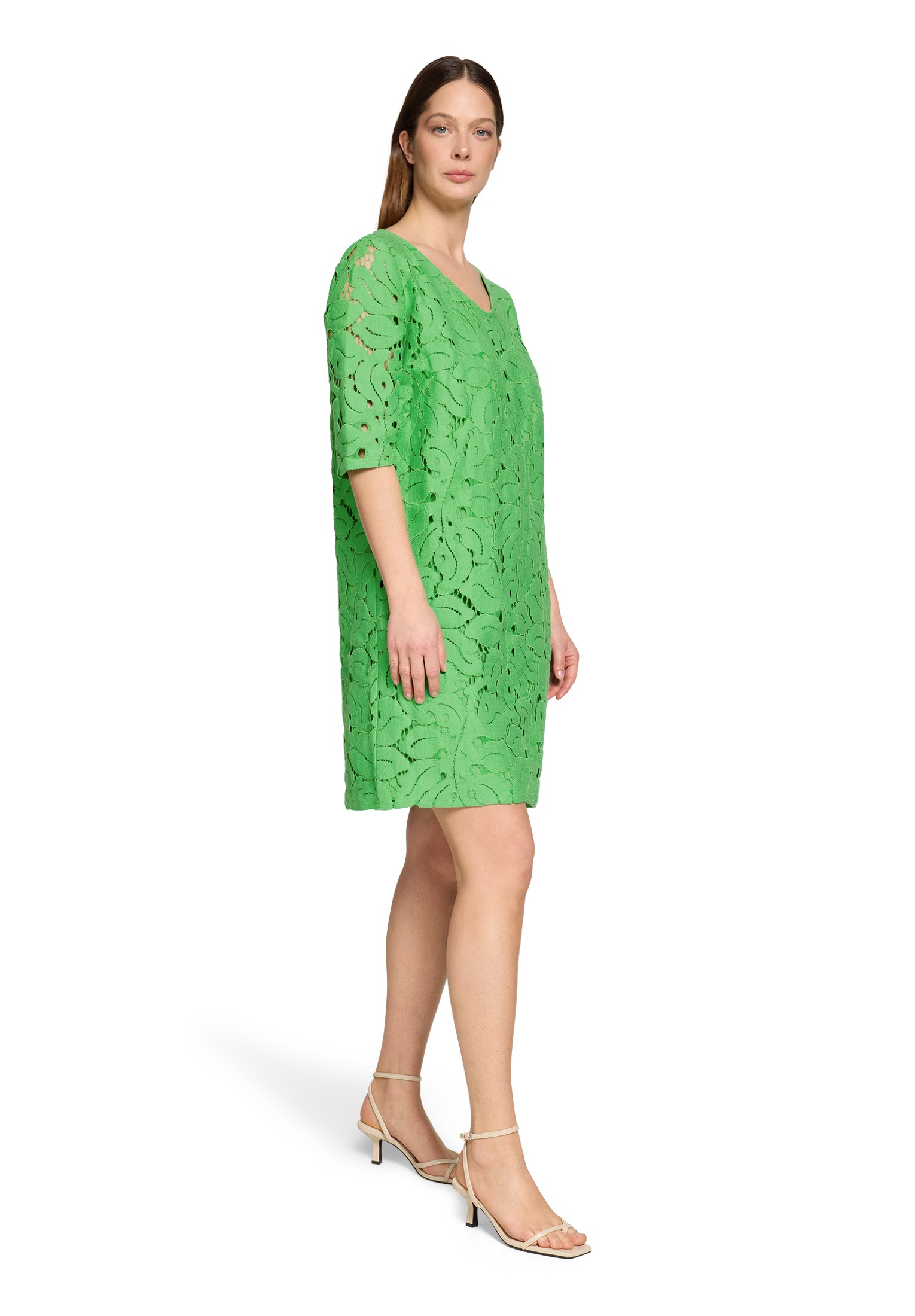 Betty Barclay Spitzenkleid "Damen mit V-Ausschnitt" Ohne Tasche günstig online kaufen