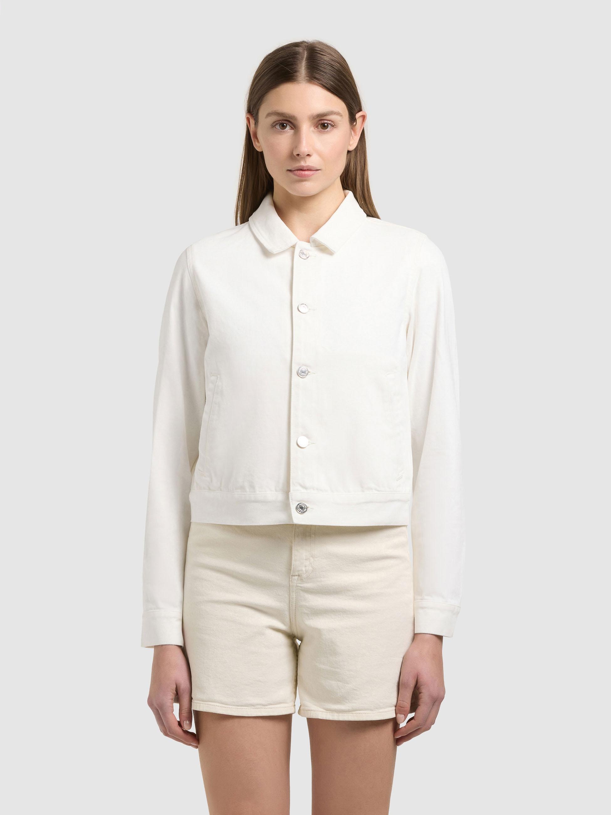 khujo Jeansjacke »Renia« ohne Kapuze Moderne Damen Denim-Jacke