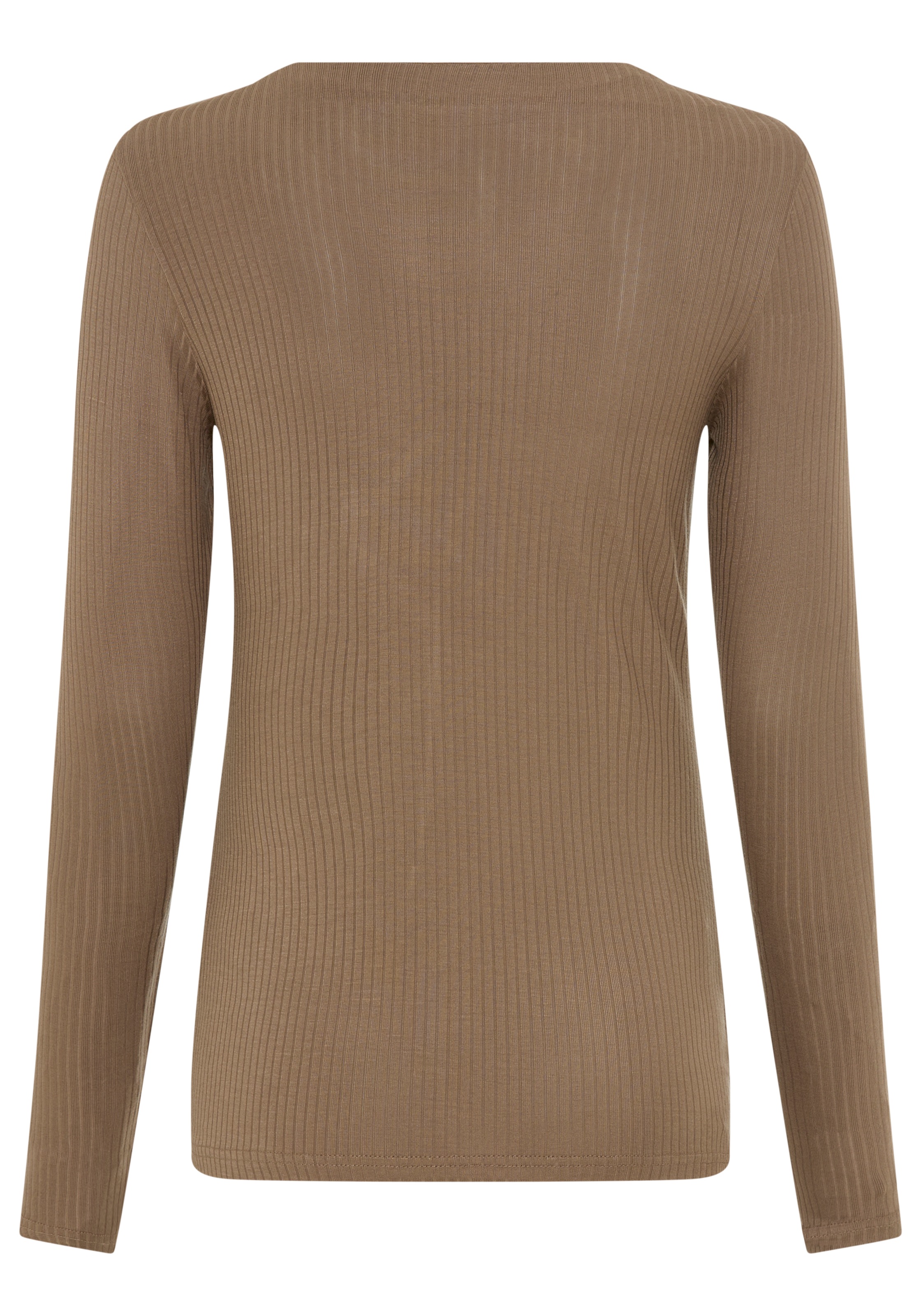Bruno Banani Longsleeve, mit Druckknopf-Detail auf der Schulter - NEUE KOLLEKTION