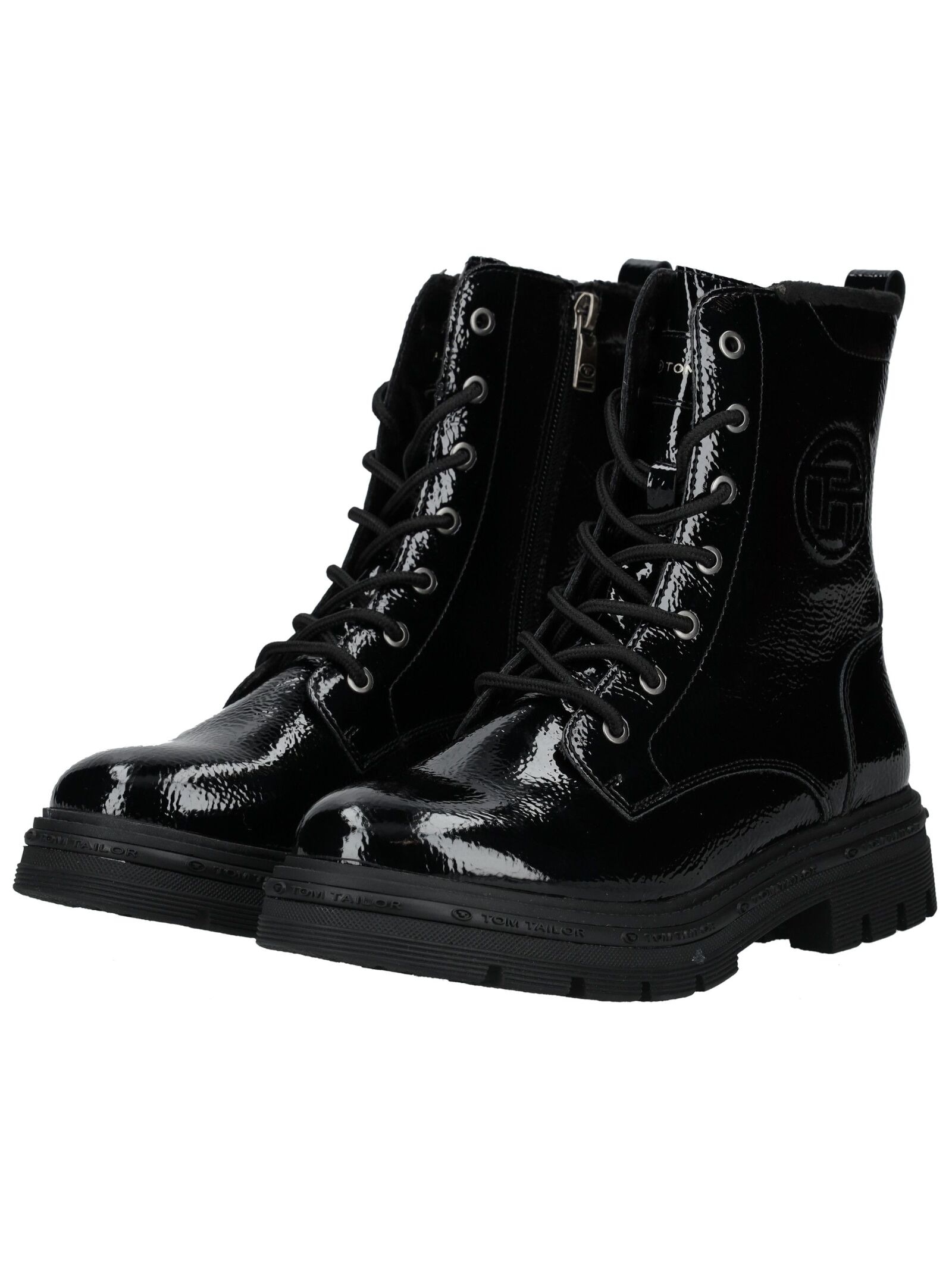 TOM TAILOR Schnürstiefelette »Tom Tailor Stiefelette Lederimitat«