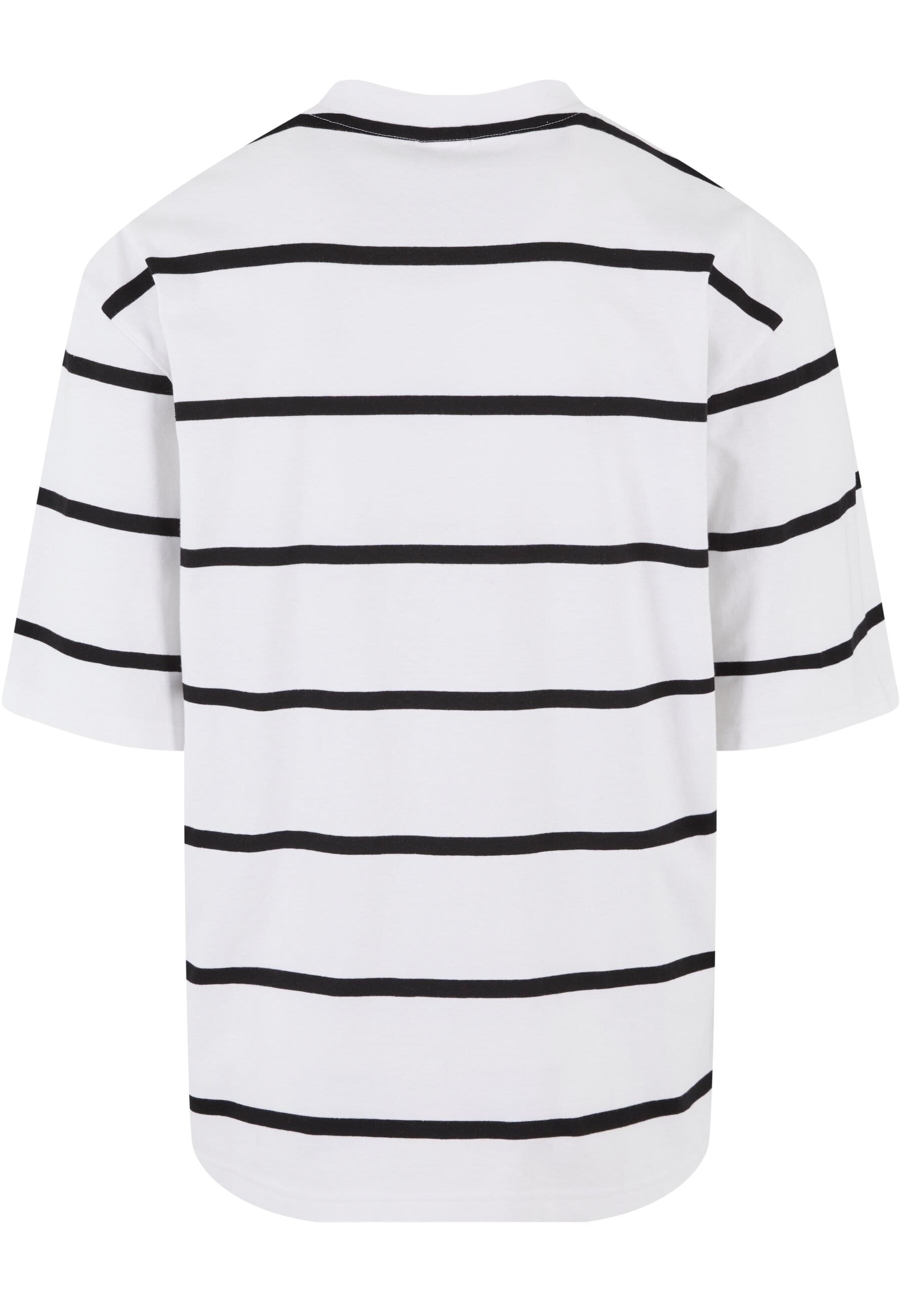 URBAN CLASSICS T-Shirt »Urban Classics Herren Oversized Sleeve Modern Stripe Tee«, (1 tlg.)