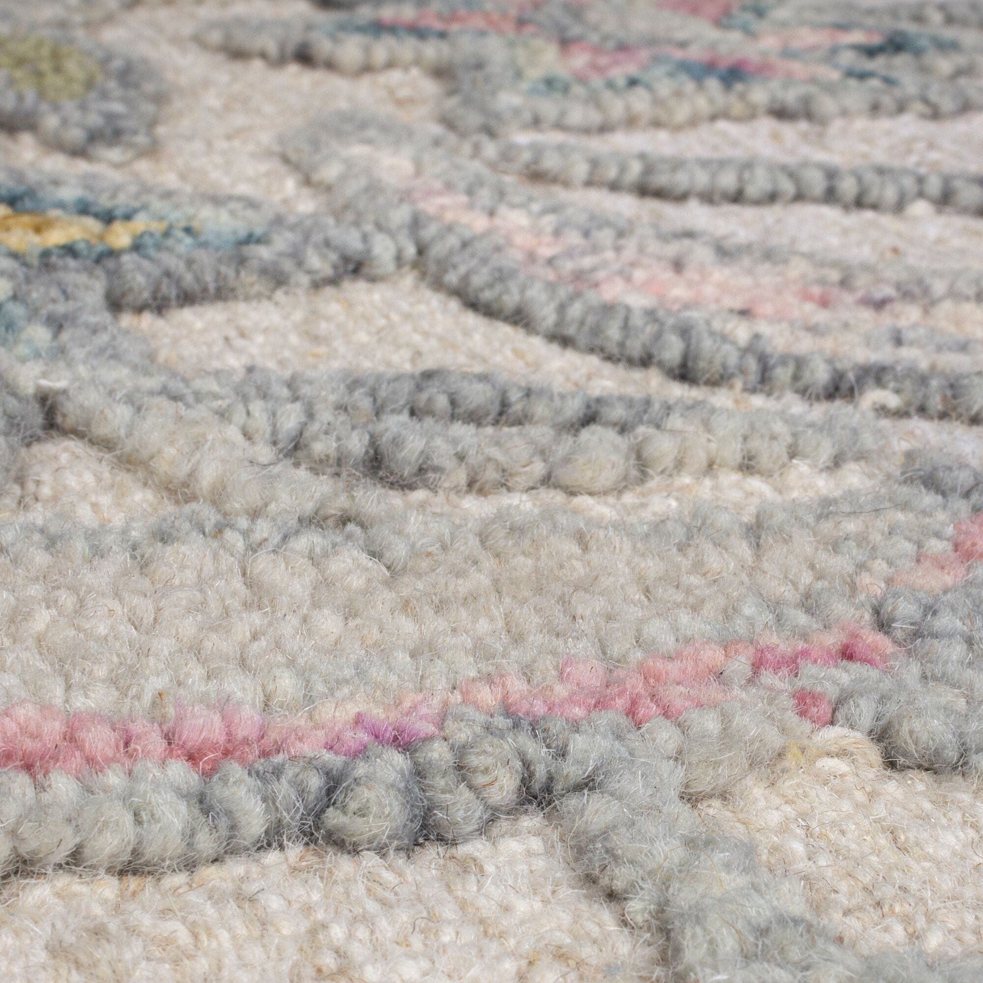 FLAIR RUGS Wollteppich »Tania Floral«, rechteckig, 19 mm Höhe, mit verspieltem Blumen-Design