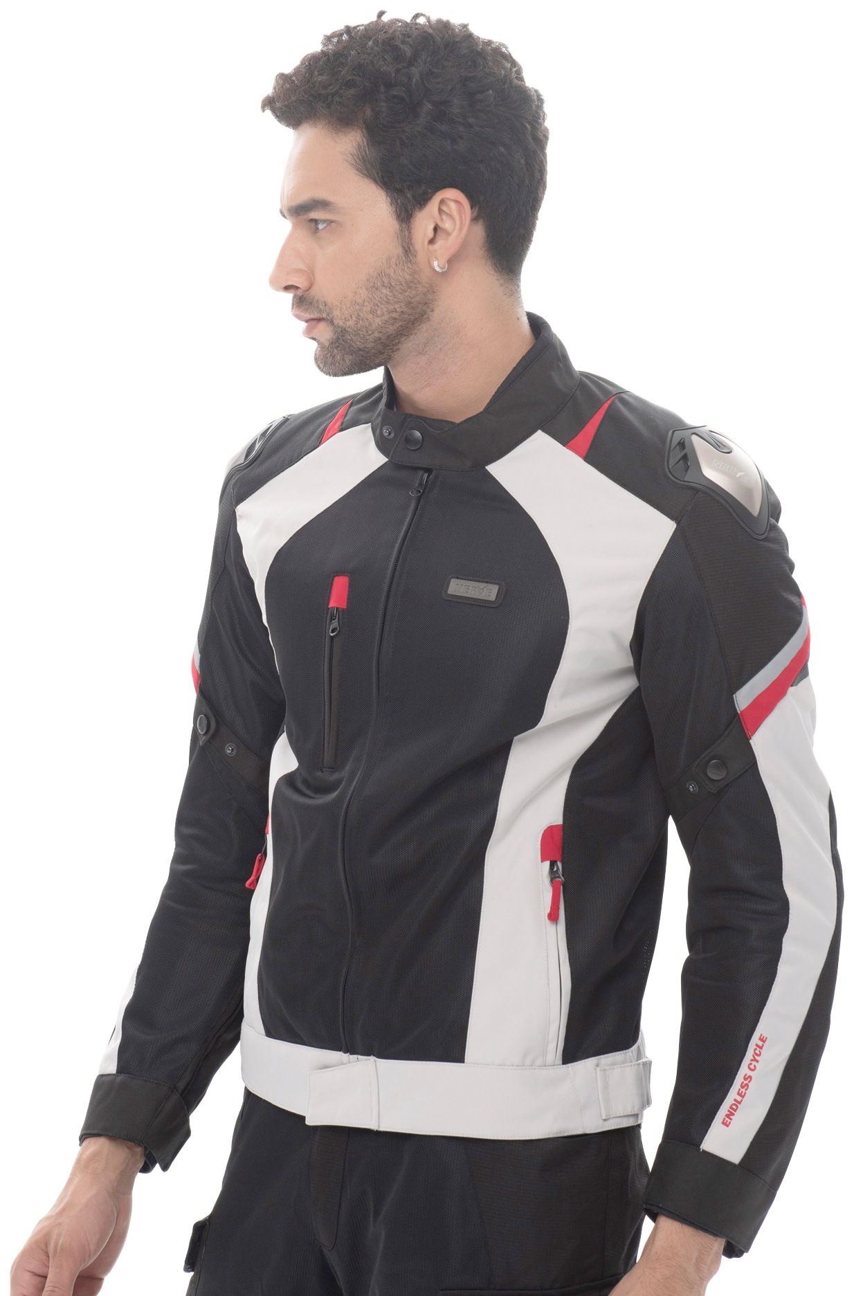 Thumbnail - NERVE Motorradjacke "Latitude" Sommerjacke, mit Belüftungssystem AirVentSystem™, allergikergeeignet