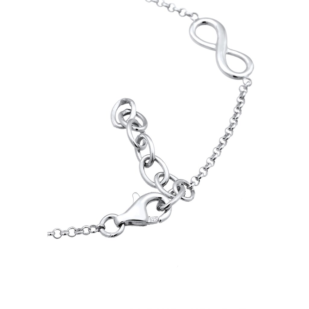 Elli Armband »Infinity Symbol Love Unendlich 925 Sterling Silber«