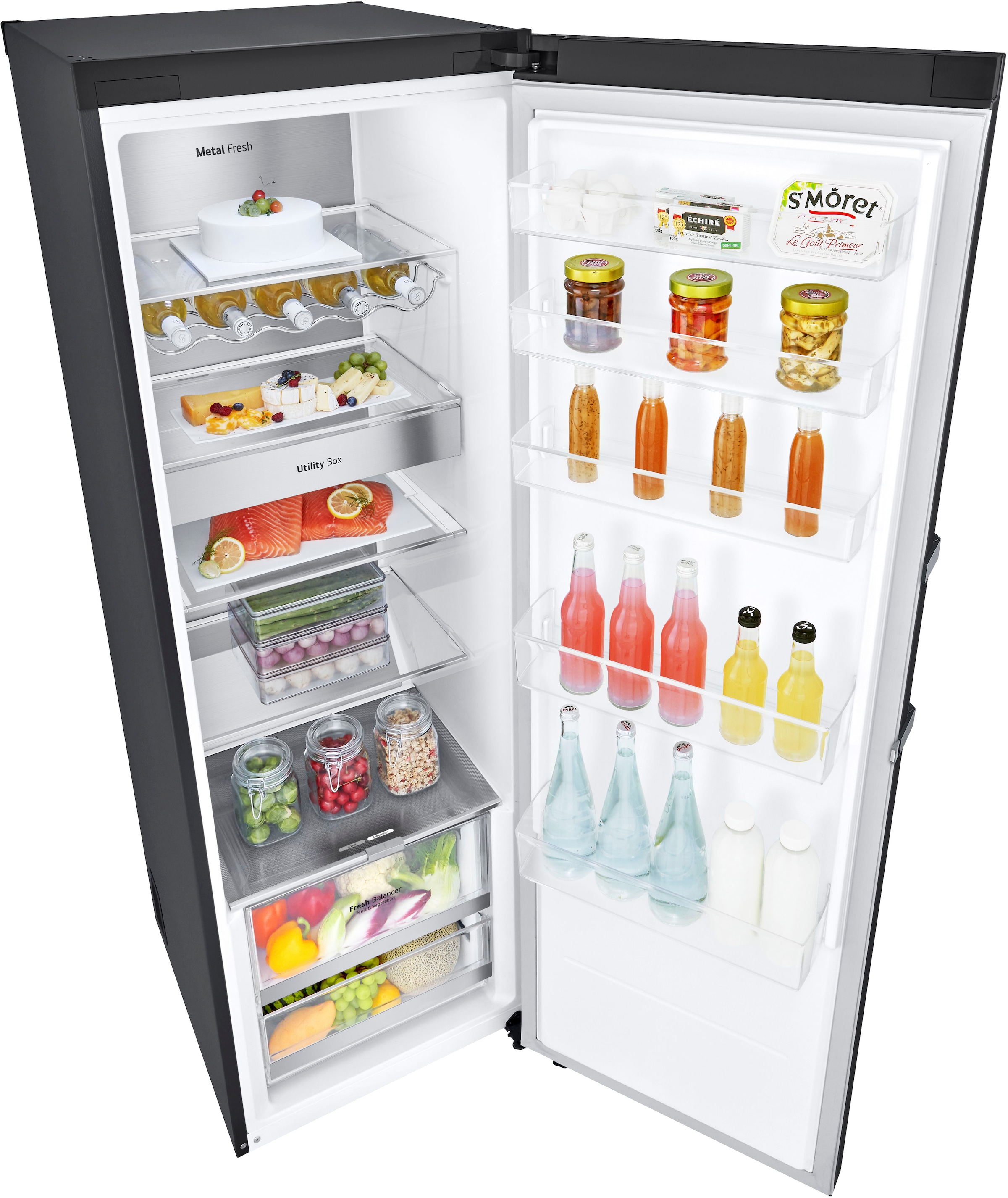 LG Kühlschrank »GLM71MCCSX«, Larder & Freezer