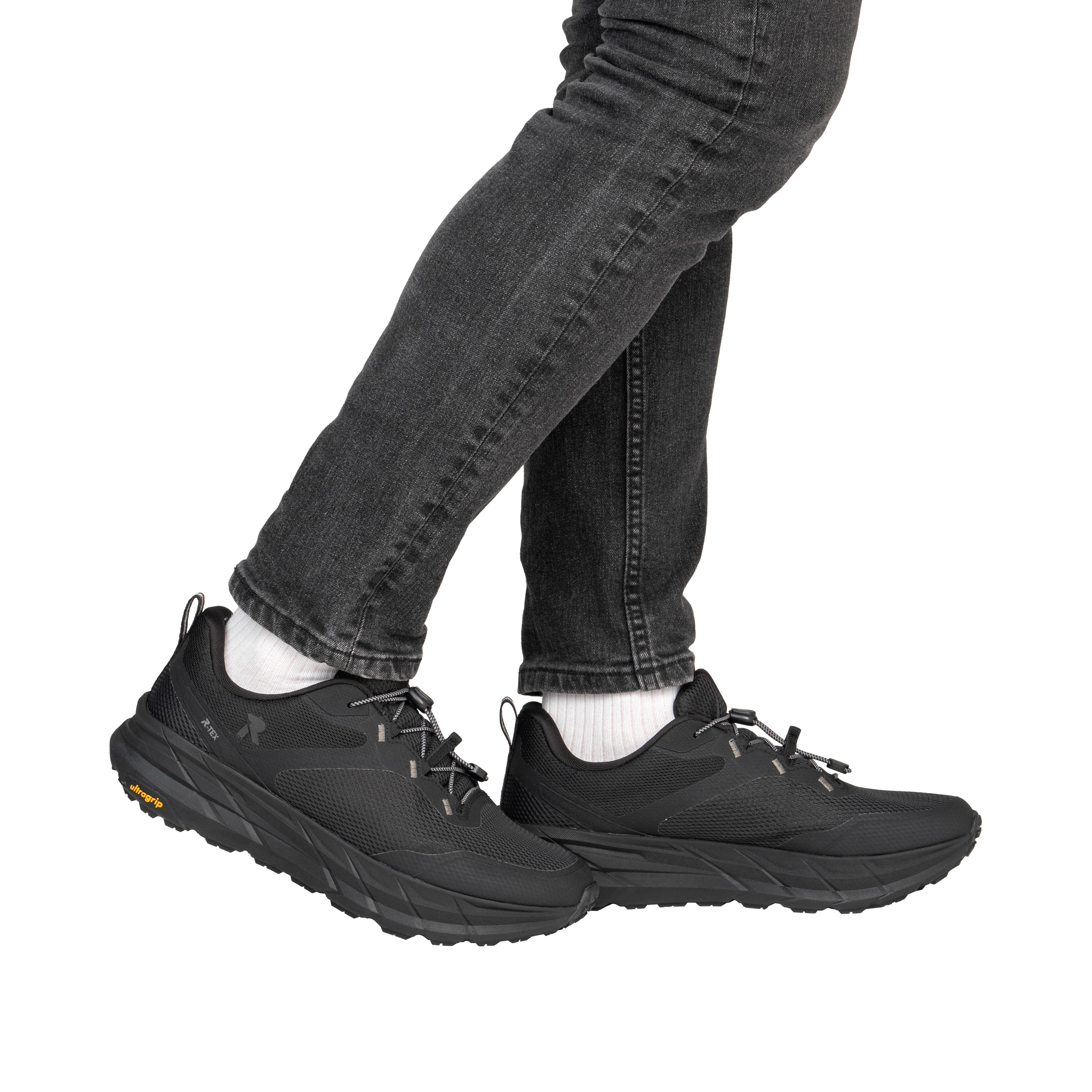 RIEKER Sport Sneaker  Outdoorschuh, Trekkingschuh mit ultragrip-Laufsohle, Rieker-TEX