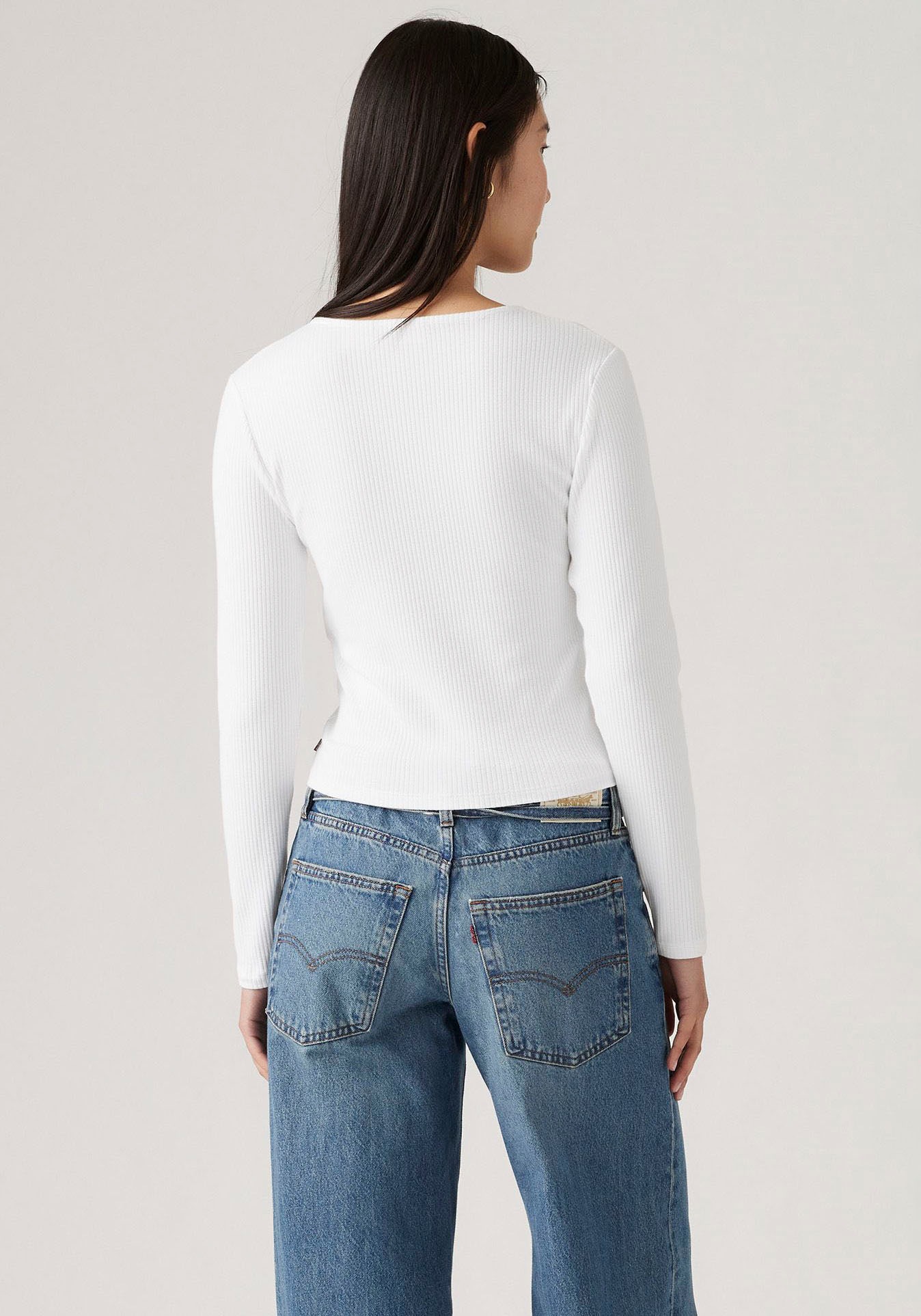 Levi's® Strickjacke, mit Knopfleiste und in Struktur-Optik
