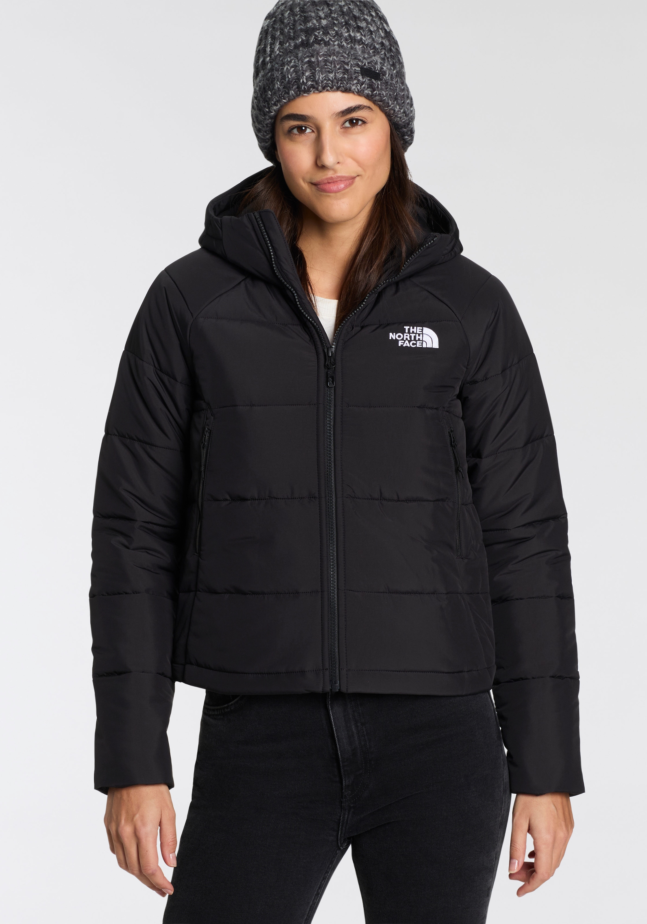 The North Face Funktionsjacke "W HYALITE SYNTHETIC HOODIE", mit Kapuze, mit Logodruck