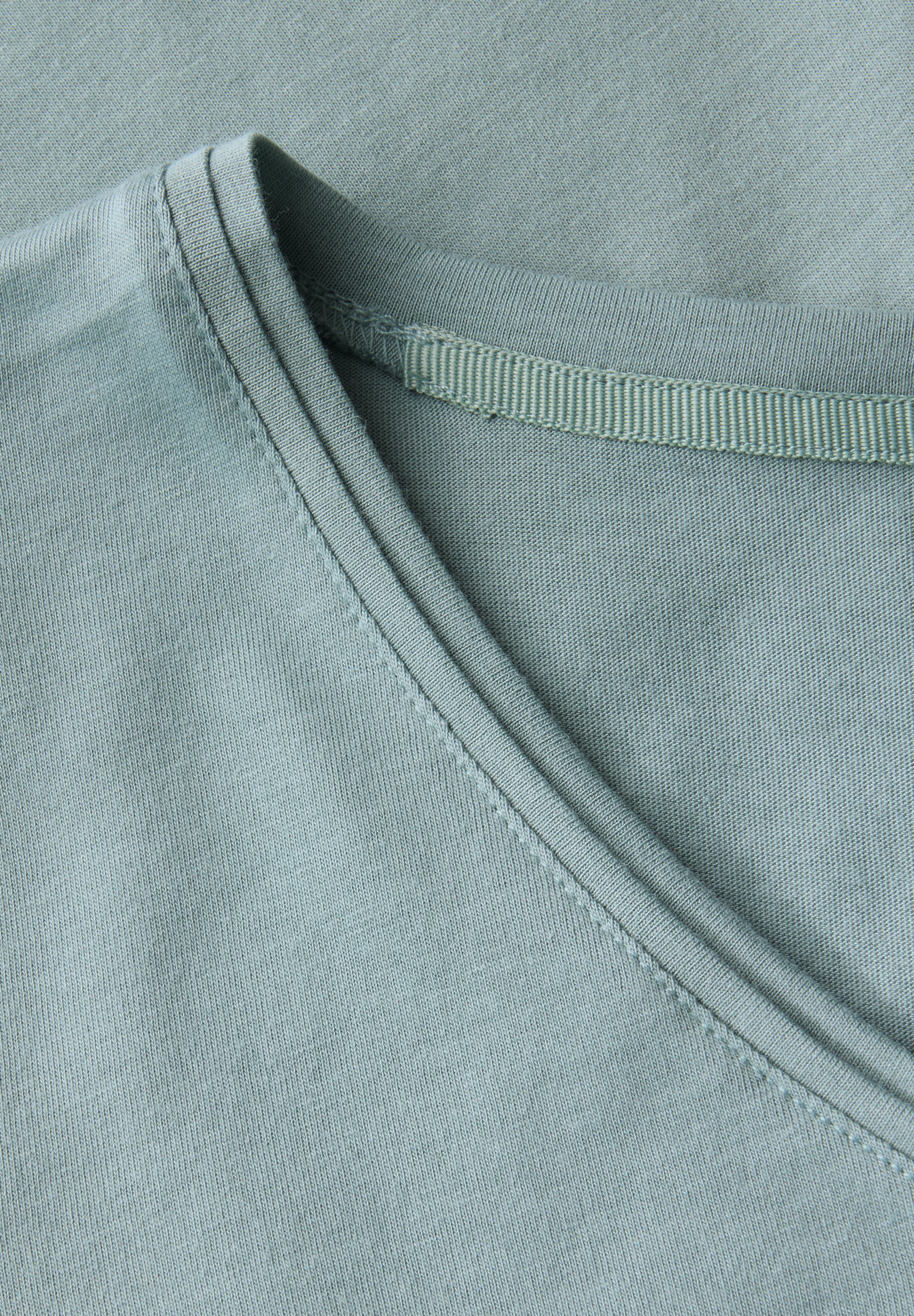 STREET ONE T-Shirt, mit V-Ausschnitt