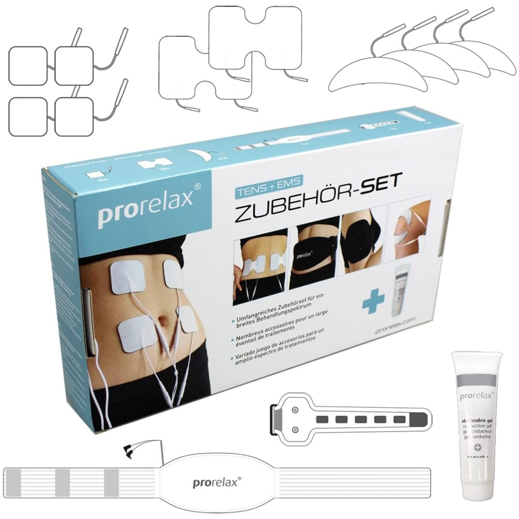 prorelax Elektrodenpads »Zubehör Set 351647«