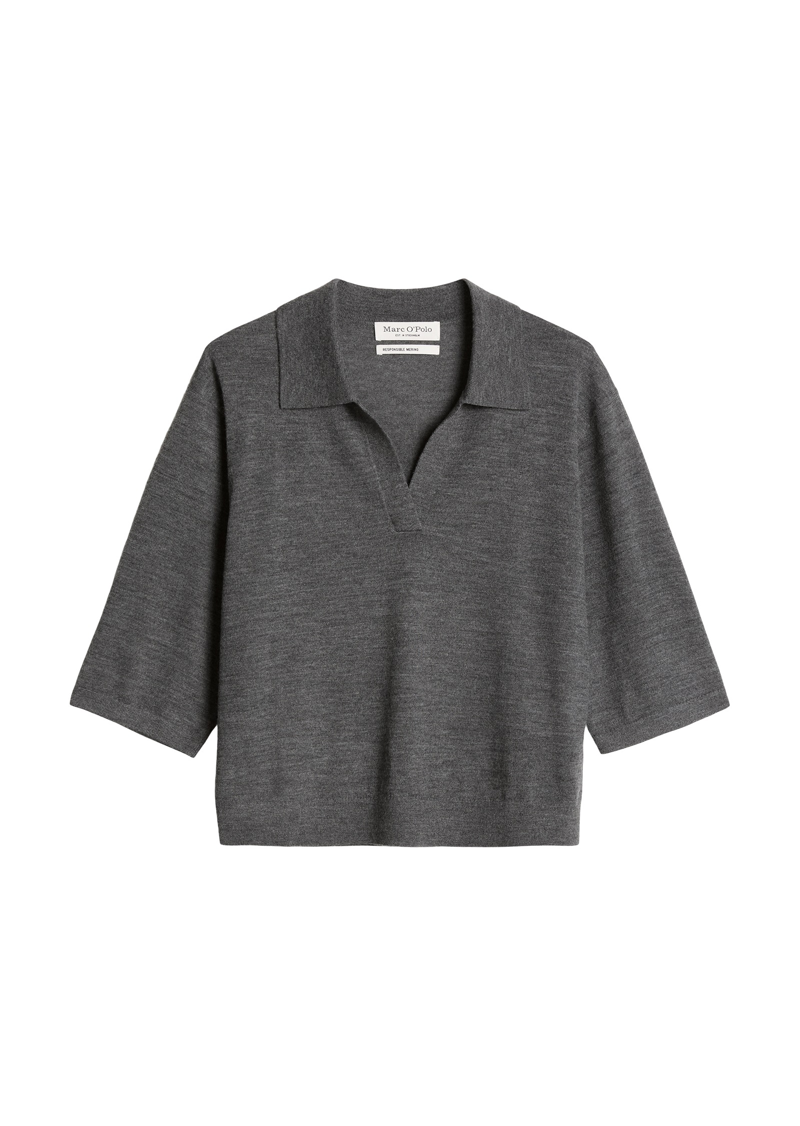 Marc O'Polo Poloshirt »aus weicher Merinowolle«