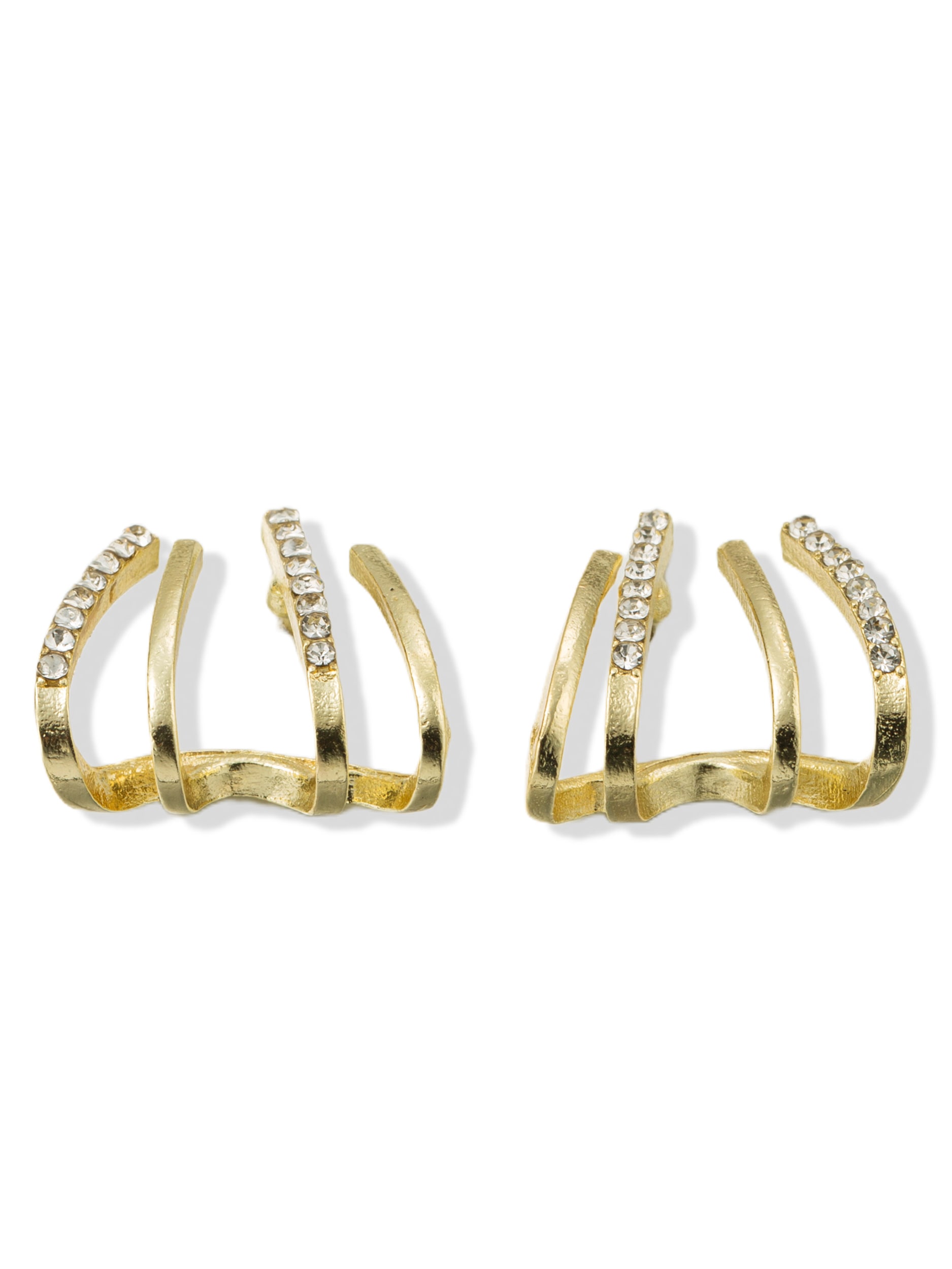 Aniston JEWELRY & WATCHES Paar Ohrstecker »Schmuck Geschenk Kupfer Ohrschmuck Ohrringe Ohrklemmen-Optik« Made in Germany - mit Zirkonia (synth.)