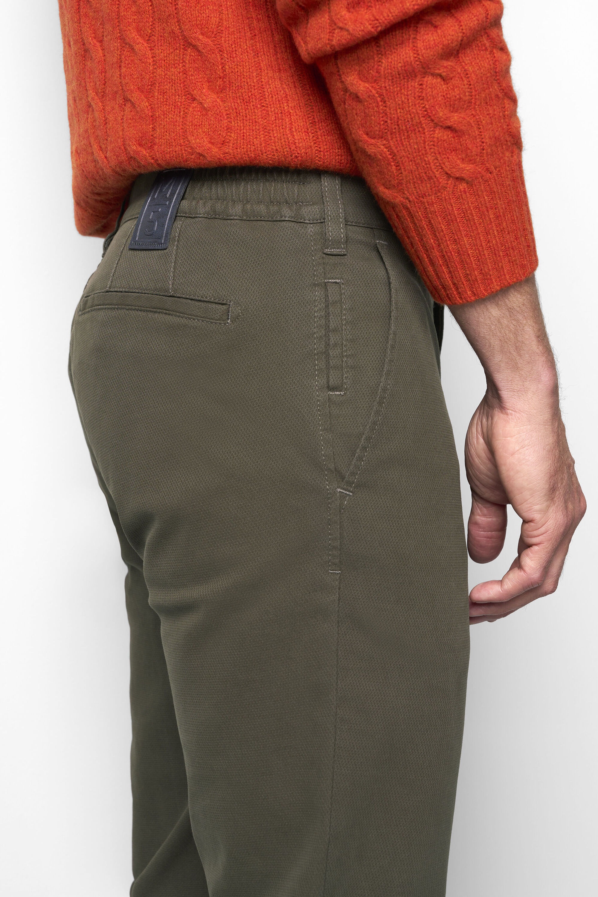 MEYER Chinos »M5 Move 2-6514«  in Mikro Struktur M5 Serie