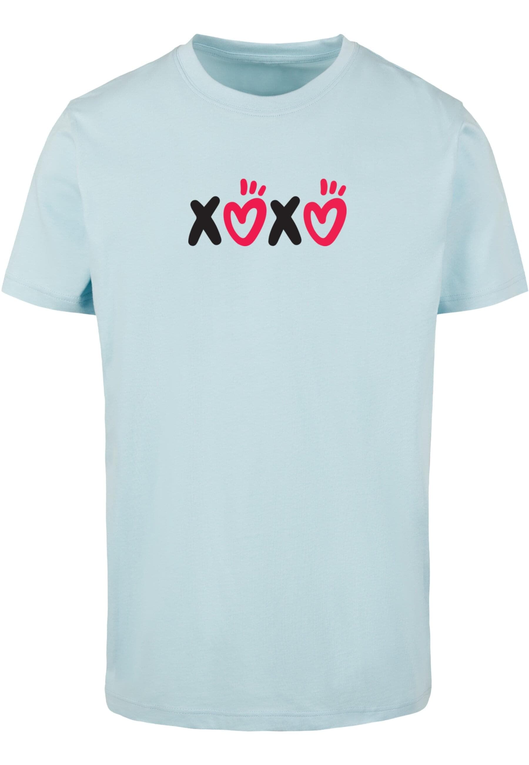 Merchcode T-Shirt "Merchcode Herren Valentines Day - XOXO T-Shirt Round Nec günstig online kaufen