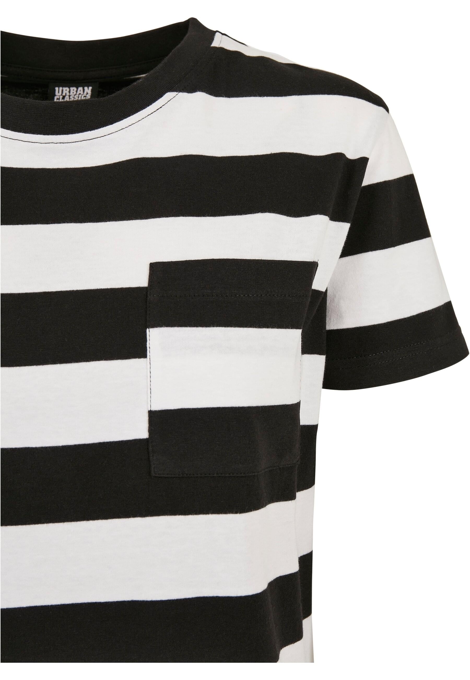 URBAN CLASSICS Shirtkleid »Urban Classics Damen Ladies Stripe Boxy Tee Dress«, (1 tlg.)