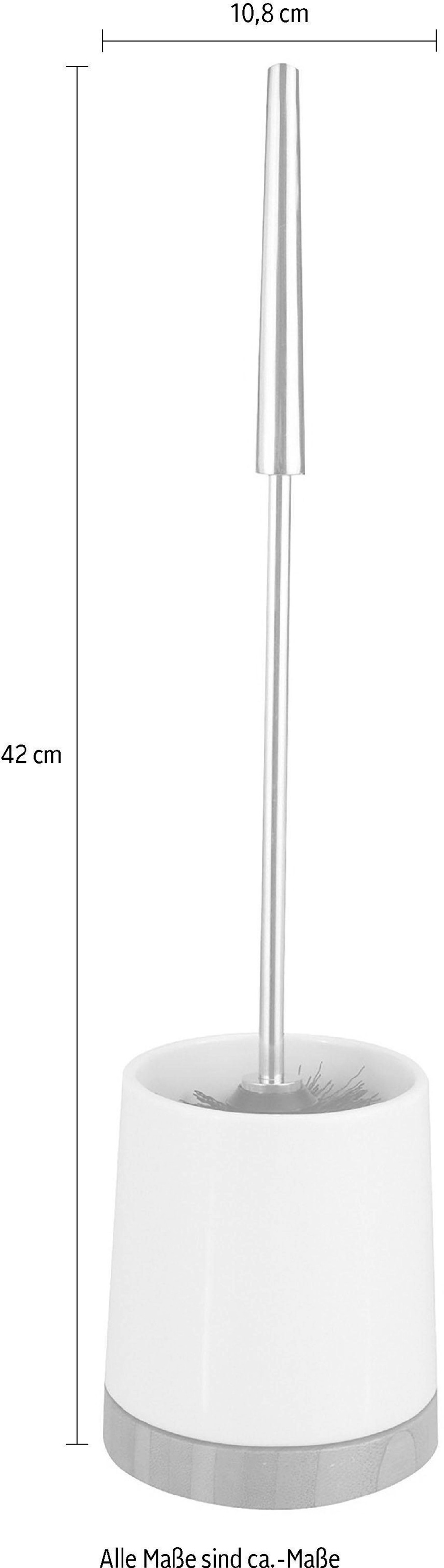 WENKO WC-Garnitur "Bamboo" aus Holz  Keramik günstig online kaufen