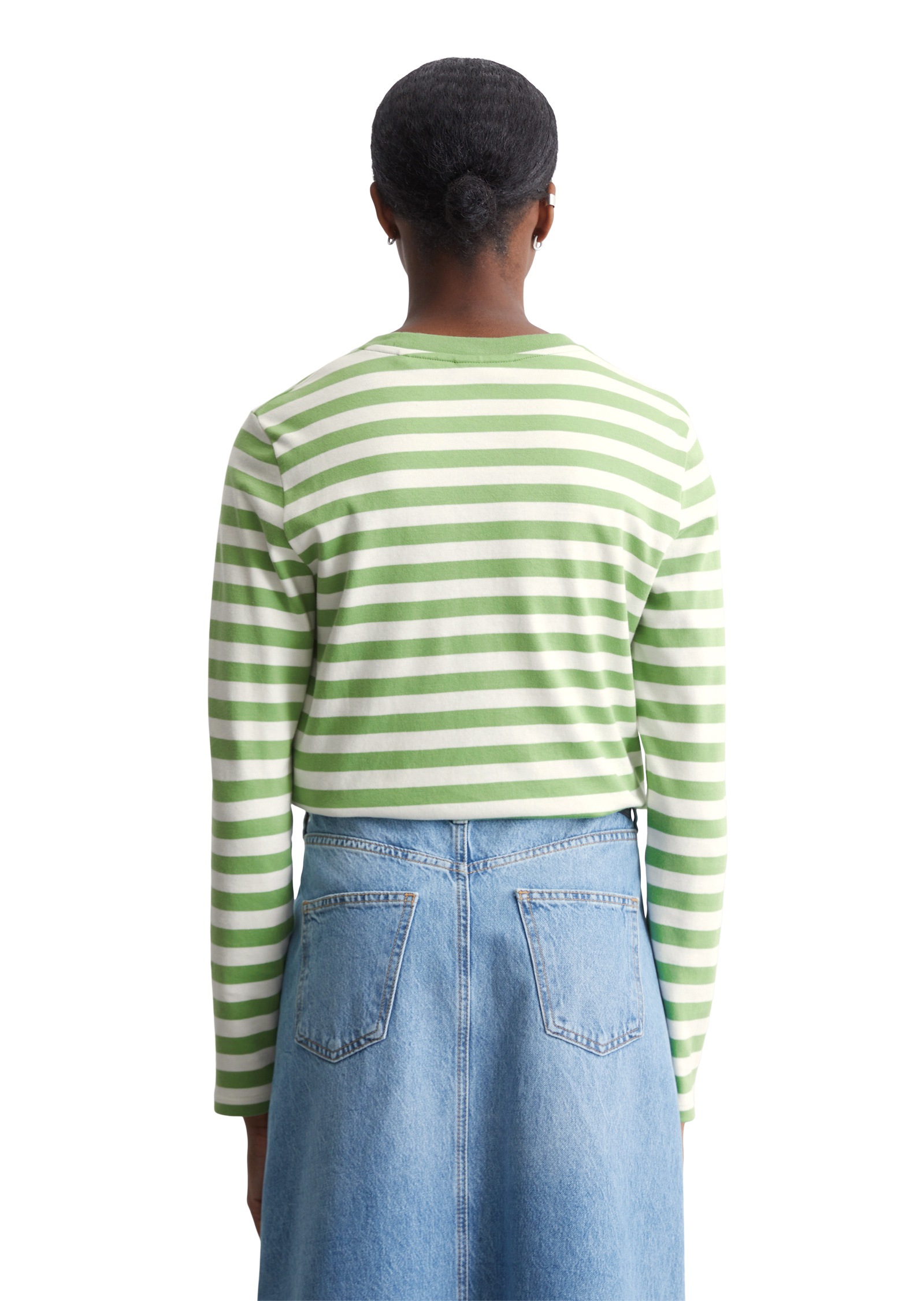 Thumbnail - Marc OPolo DENIM Langarmshirt "aus Interlock-Jersey"