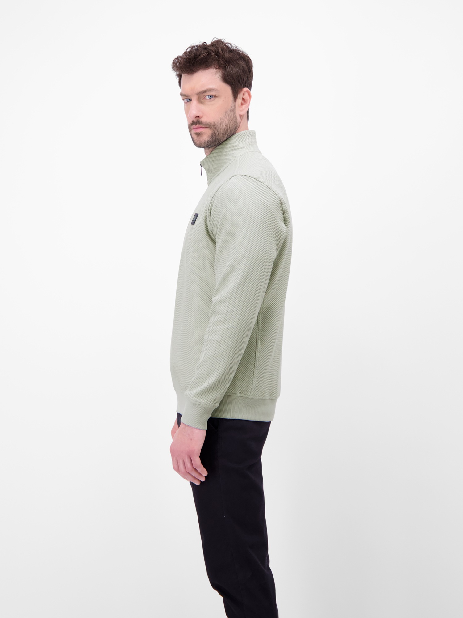 Thumbnail - LERROS Sweatshirt "LERROS Troyer mit Reißverschlusskragen"