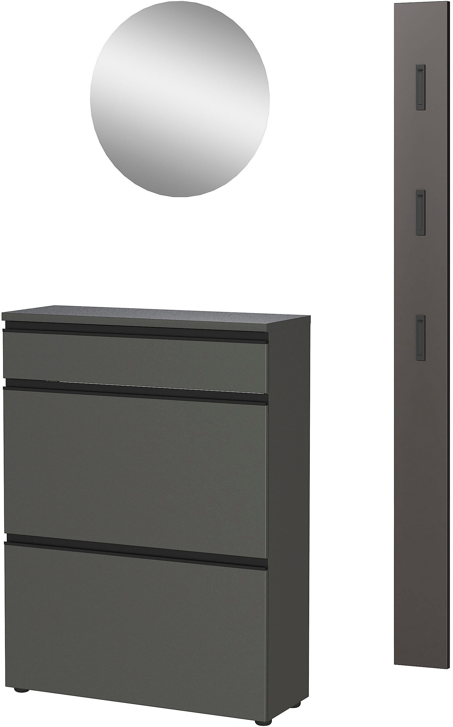 GERMANIA Garderoben-Set "GW-Baldone" 3 Stk. tlg. günstig online kaufen