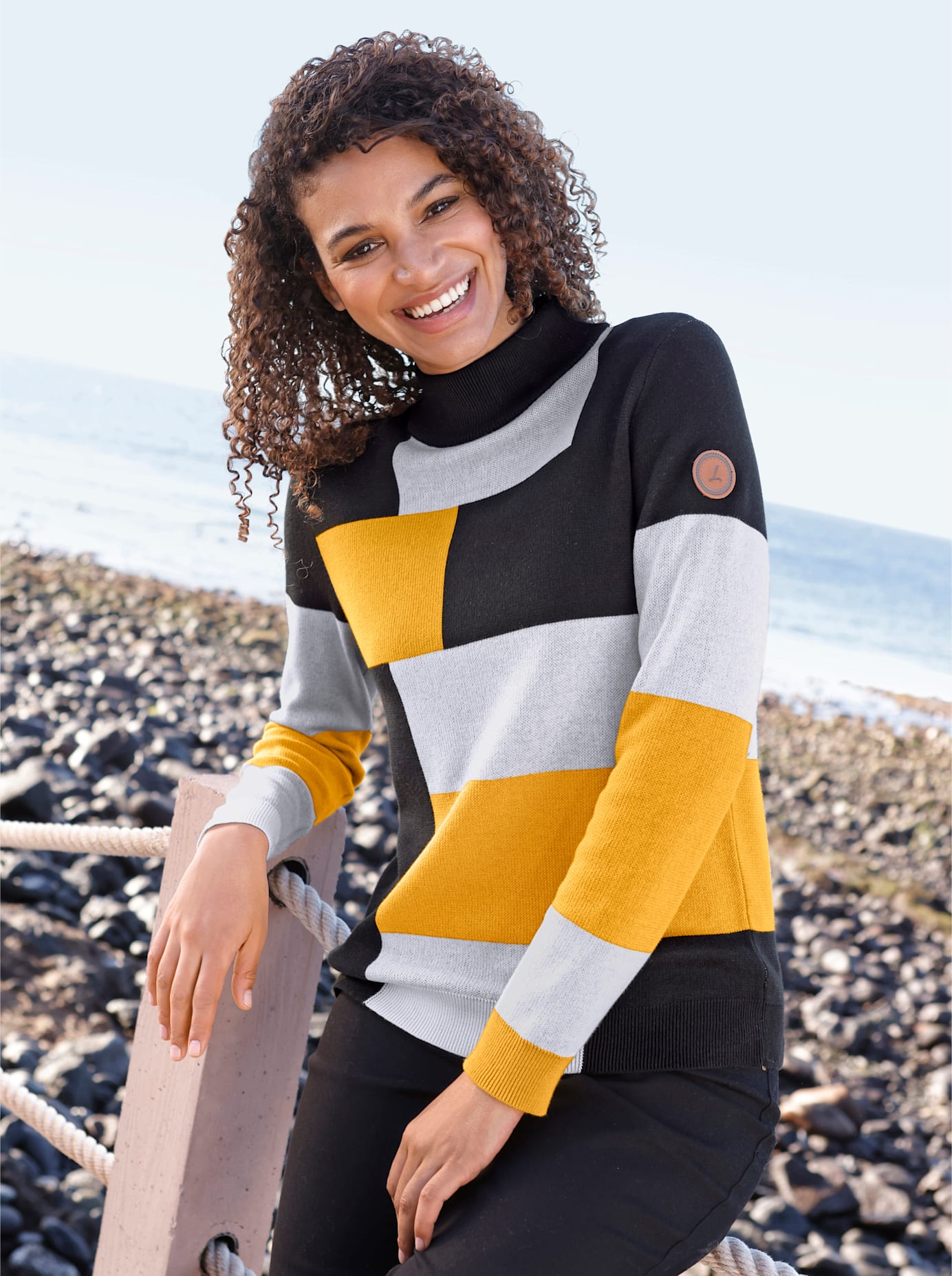 Casual Looks Strickpullover "Langarm-Pullover"