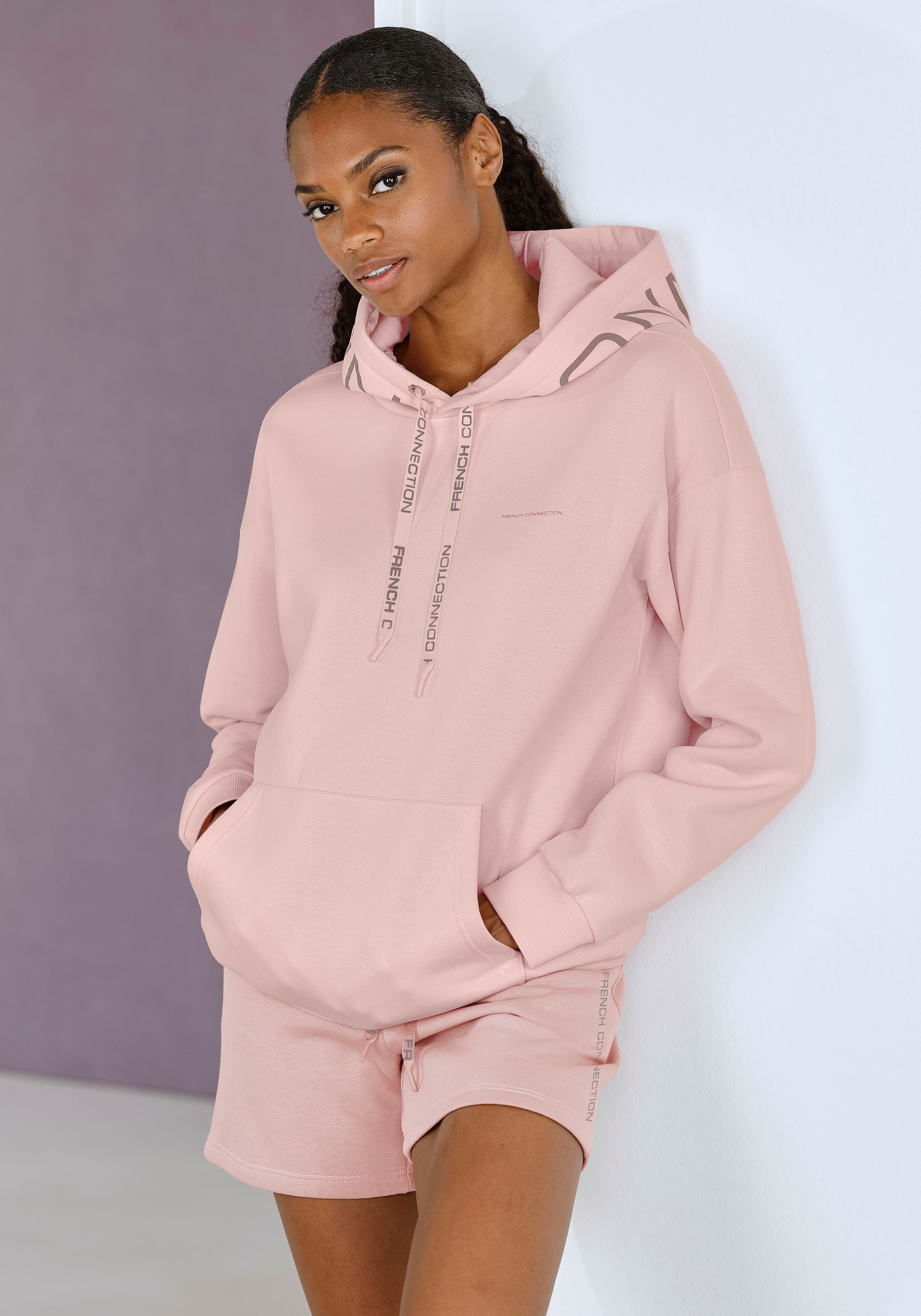 French Connection Kapuzenpullover, mit Logodruck