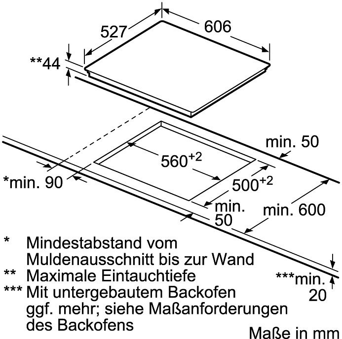 BOSCH Elektro-Kochfeld von SCHOTT CERAN®, PKM675DP1D, mit Powerboost-Funktion