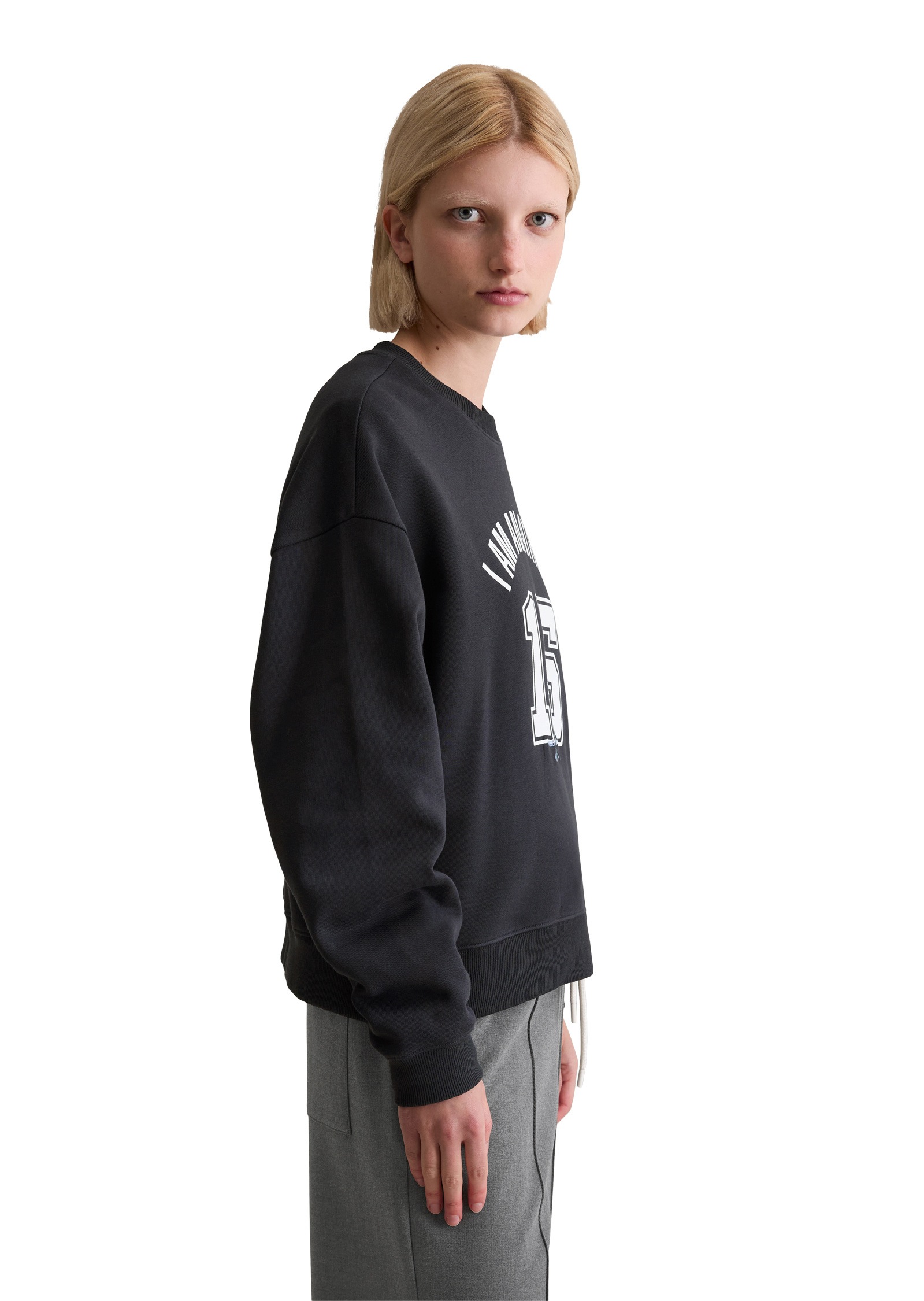 Marc OPolo DENIM Sweatshirt "mit kuschelig gerauter Innenseite" günstig online kaufen