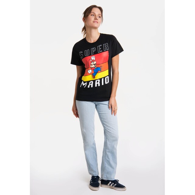 LOGOSHIRT lizenziertem Print T-Shirt | »Super kaufen für Jump«, Mario mit - BAUR