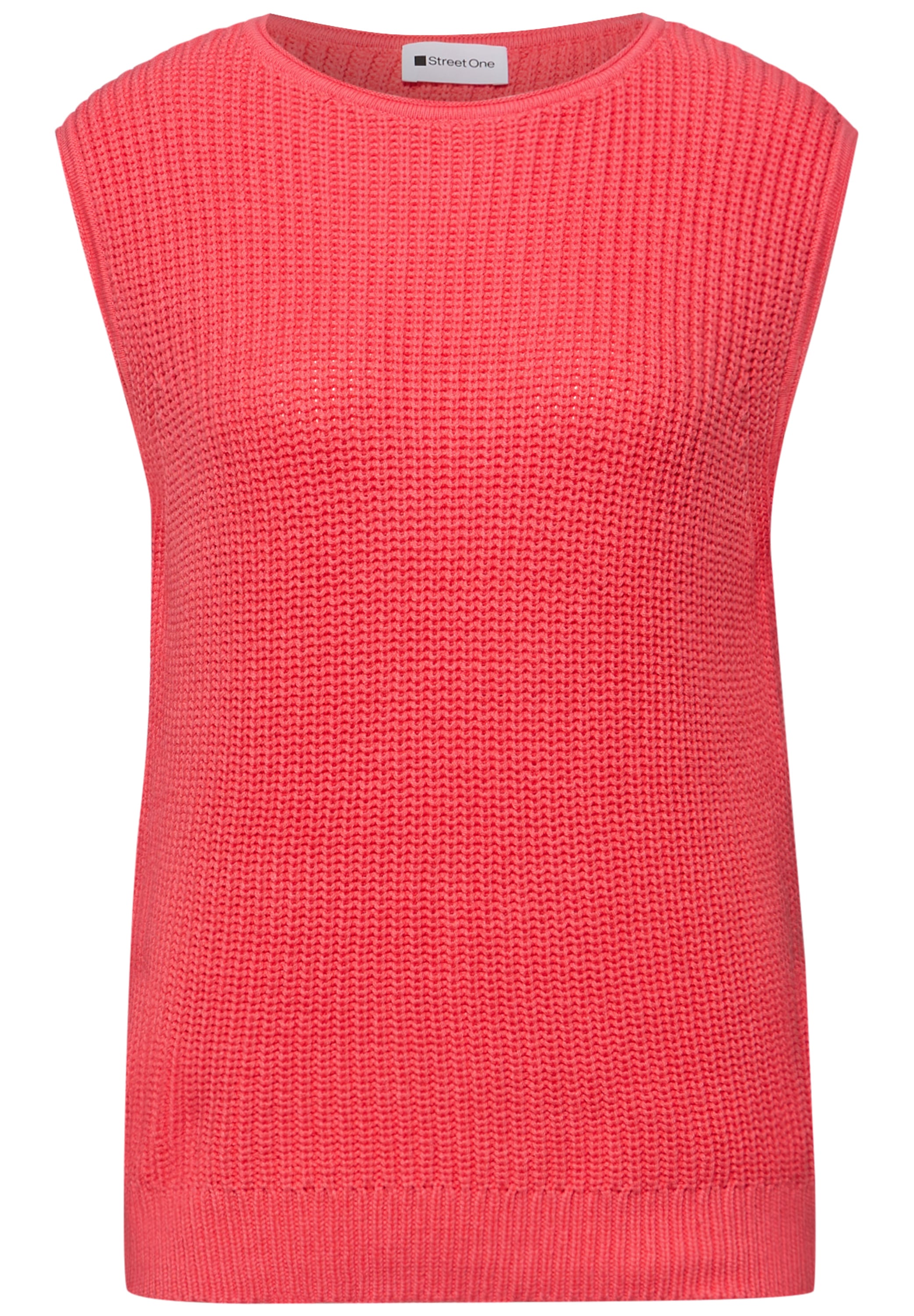 STREET ONE Pullunder in Strick-Optik