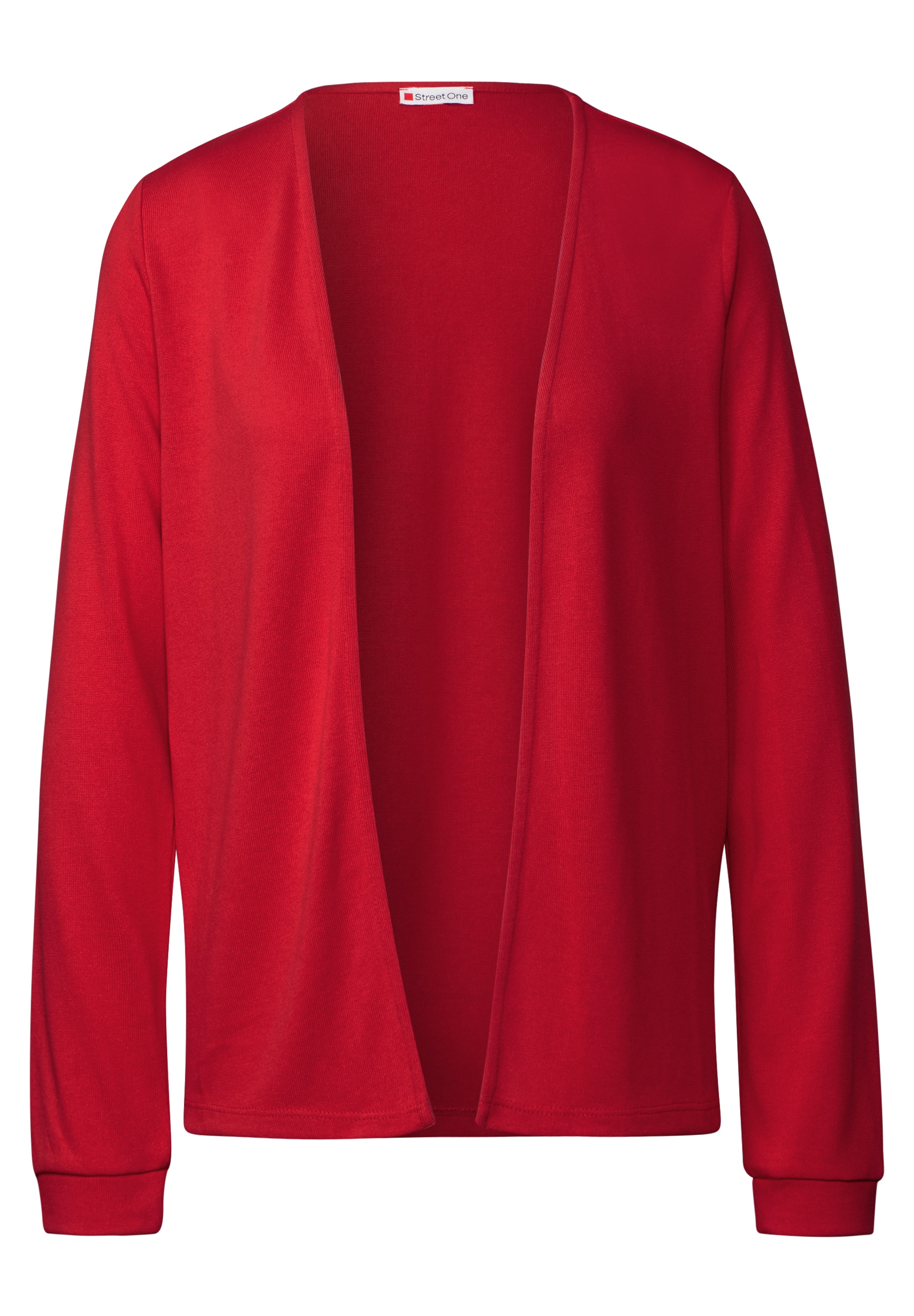 STREET ONE Cardigan, aus softem Materialmix